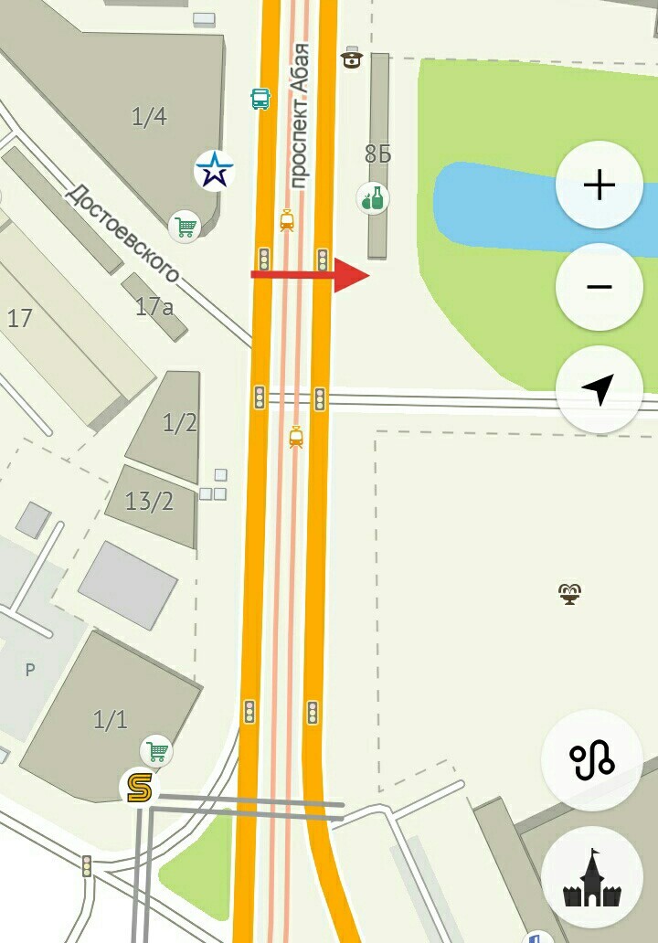 Problematic pedestrian crossing in Ust-Kamenogorsk - Crosswalk, Ust-Kamenogorsk, Петиция, Longpost