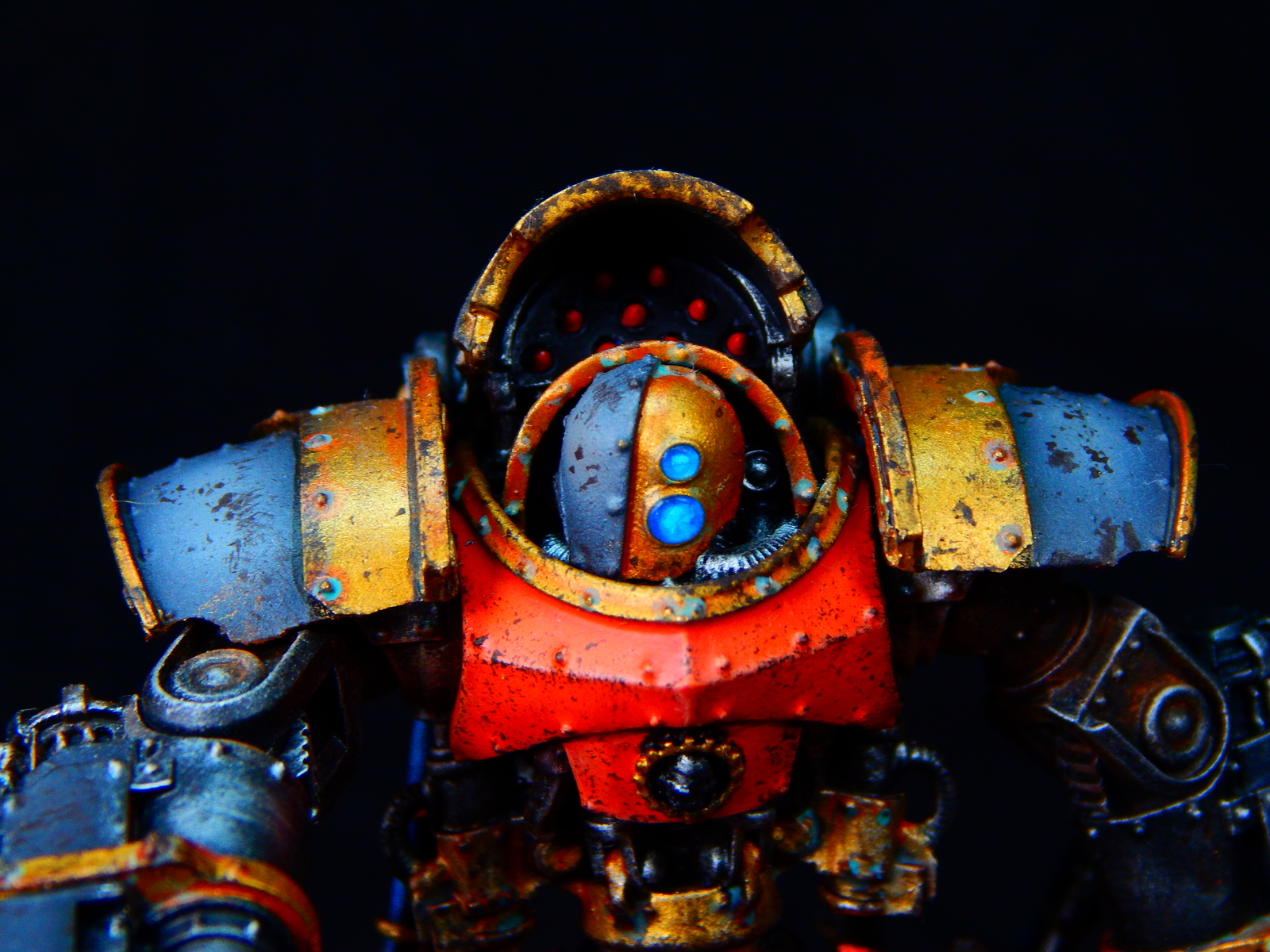 Domitar Battle Automata - My, Warhammer 40k, Wh miniatures, Wh painting, Miniature, Painting miniatures, Adeptus Mechanicus, Longpost