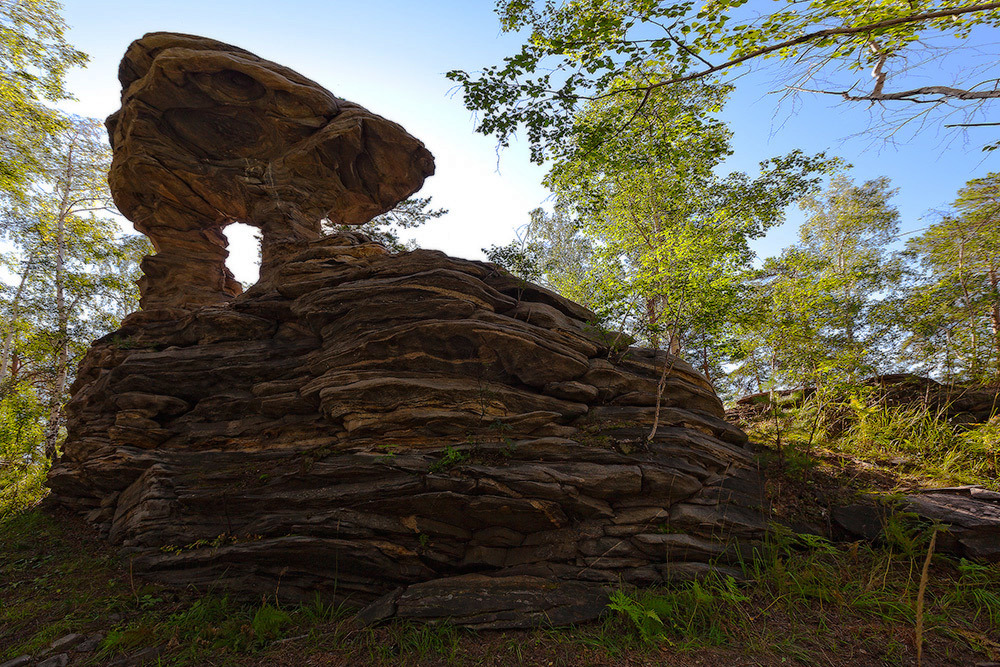 Devil's stone (Chelyabinsk region) - My, , Chelyabinsk region, Micaceous mine, Longpost