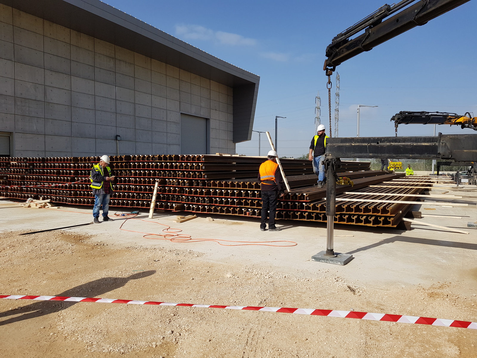 The first rails for the Tel Aviv Metrotram - My, Tram, Metrotram, Tel Aviv