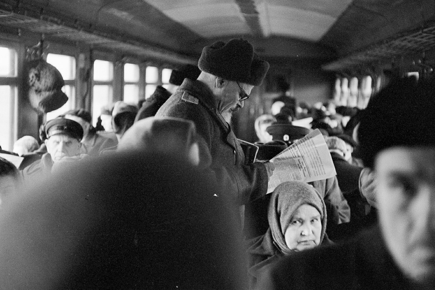 Москва в 1956 году - Историческое фото, СССР, Москва, Длиннопост