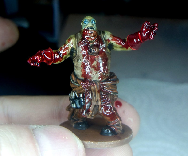 Painting miniatures as a hobby. - My, Painting miniatures, Miniature, Board games, Longpost, Zombicide, Warhammer 40k, Warhammer