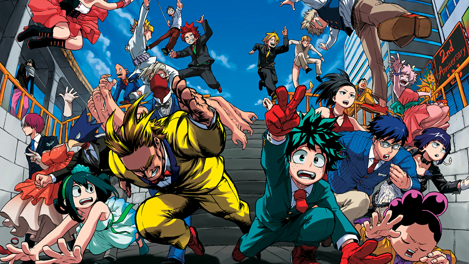 My hero academy - Anime, Art, Anime art, , Longpost, Boku no hero academia