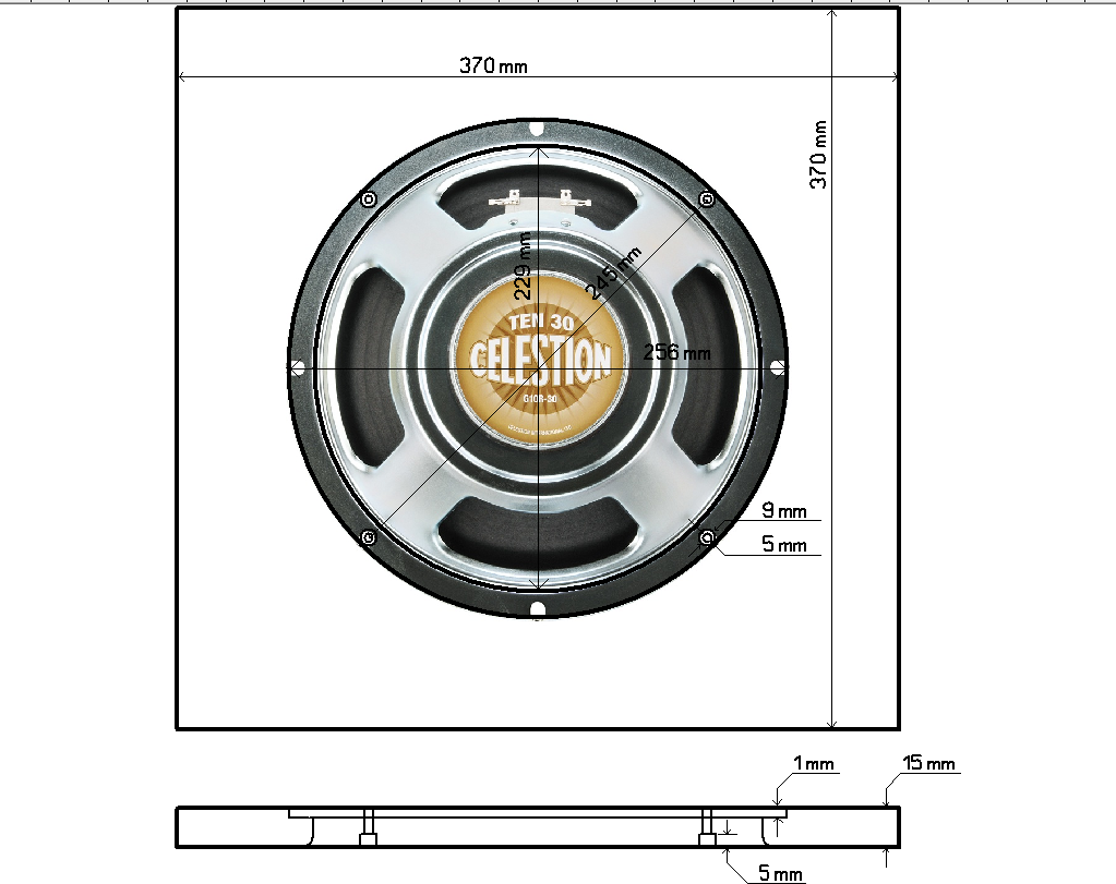 Гитарный мини-стэк по мотивам Fender Champ AA764 - Моё, Fender Champ, Guitar Cab, Своими руками, Длиннопост