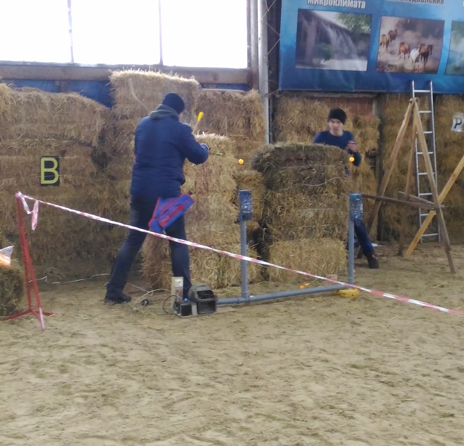 Archery tournament (as it was) - My, Archery, Tournament, Horses, Weapon, Onion, GIF, Longpost