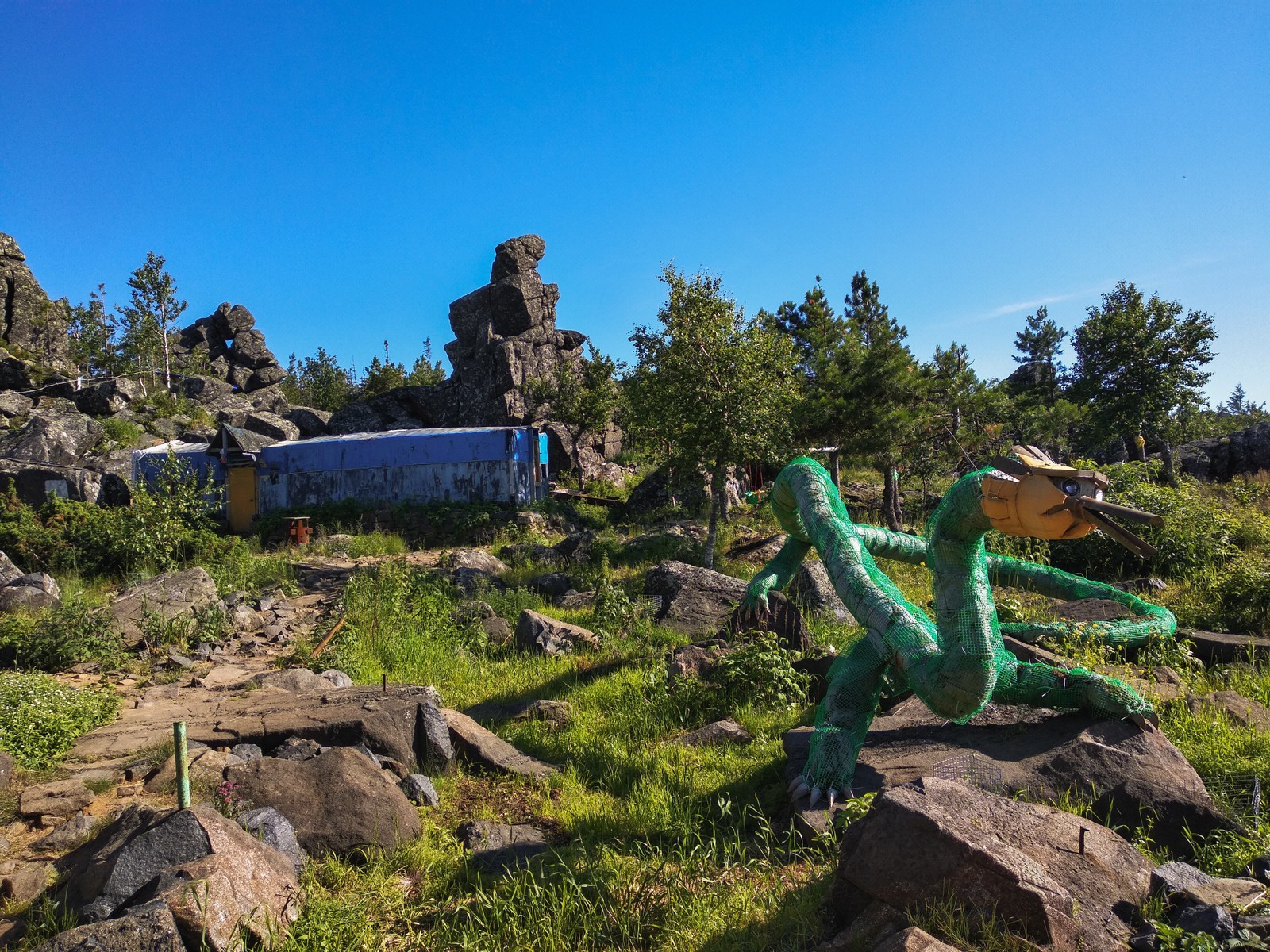 Shad Tchup Ling Buddhist Monastery and Western Quarry - My, Travels, Monastery, Buddhism, Kachkanar, The photo, Ural, Ural mountains, Longpost