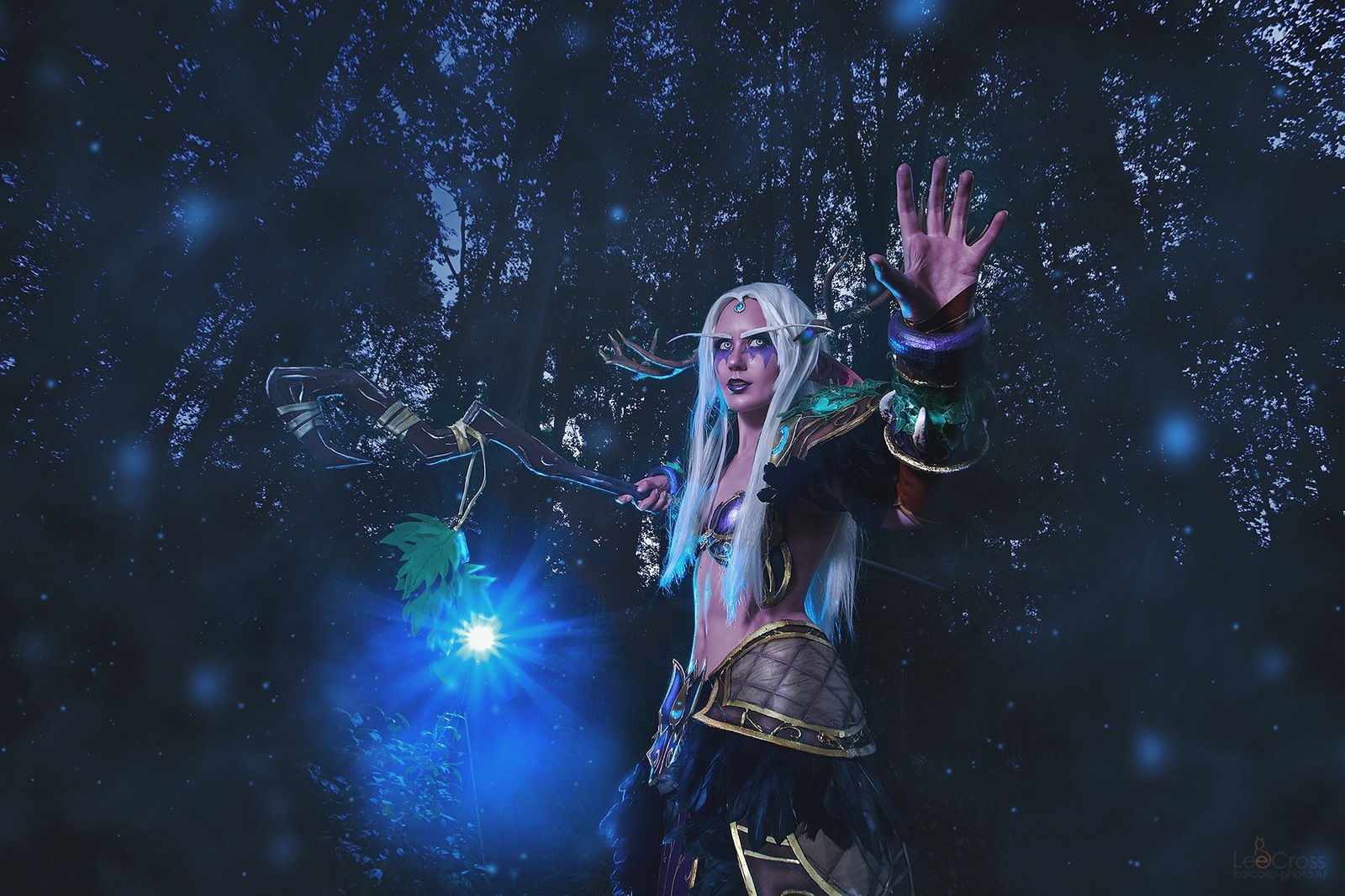 Night Elf Druid by AnoFail - Cosplay, Russian cosplay, Warcraft, World of warcraft, Night elfs, Druid, Druid, , Longpost