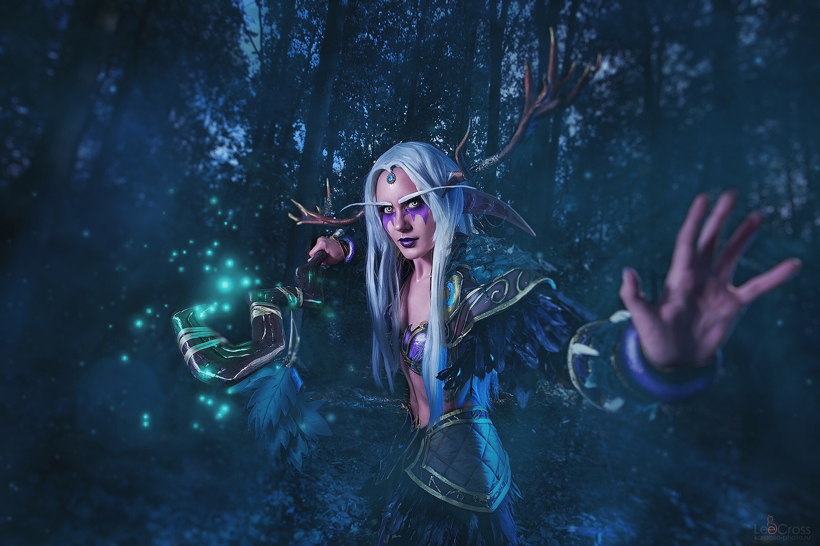 Night Elf Druid by AnoFail - Cosplay, Russian cosplay, Warcraft, World of warcraft, Night elfs, Druid, Druid, , Longpost