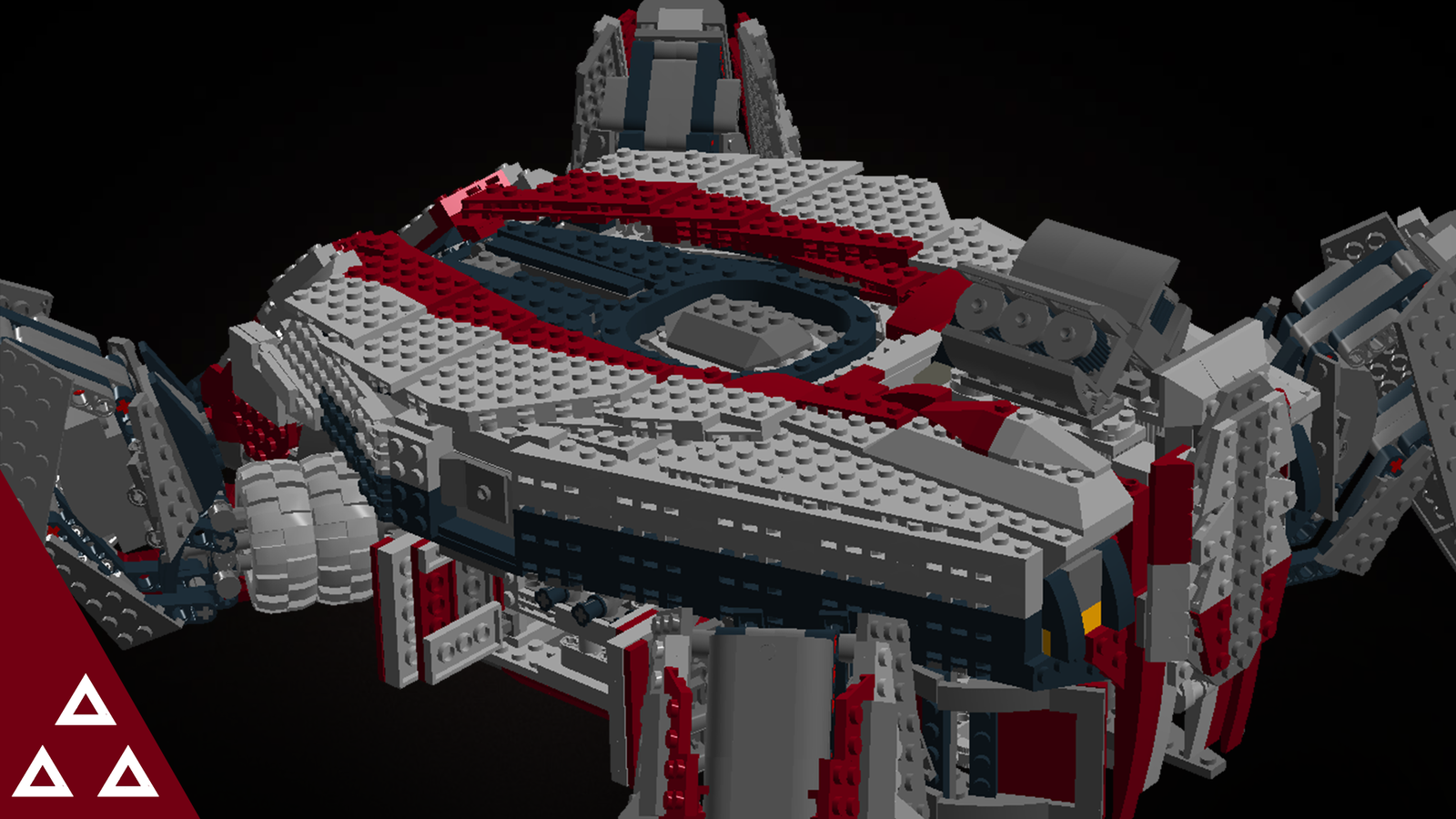 Lego Exile Scarab (Halo wars 2) - My, Halo, Lego, Halo Wars 2, Megabloks, Mega Blocks, LEGO digital designer, Constructor, Games, Longpost