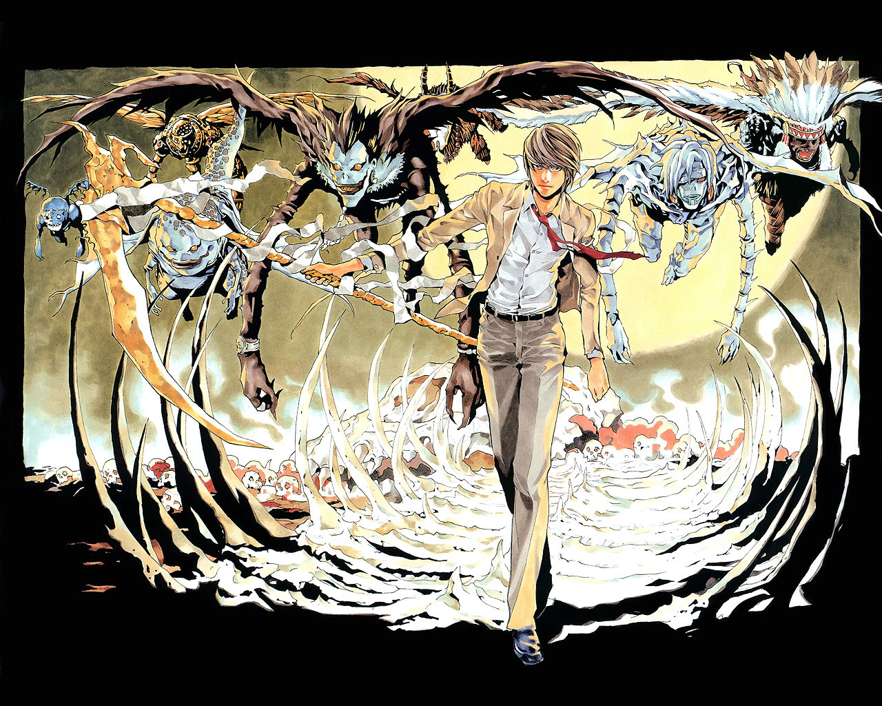 IT'S TERRIBLE TO BE GOD - Anime, Manga, Death note, Analytics, Longpost, Takeshi Obata