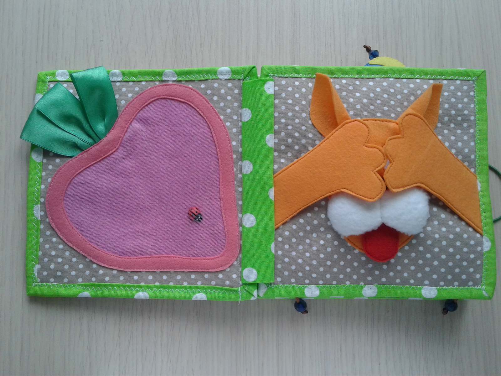 felt book - My, With your own hands, Felt, Developing, For children, Needlework without process, Longpost