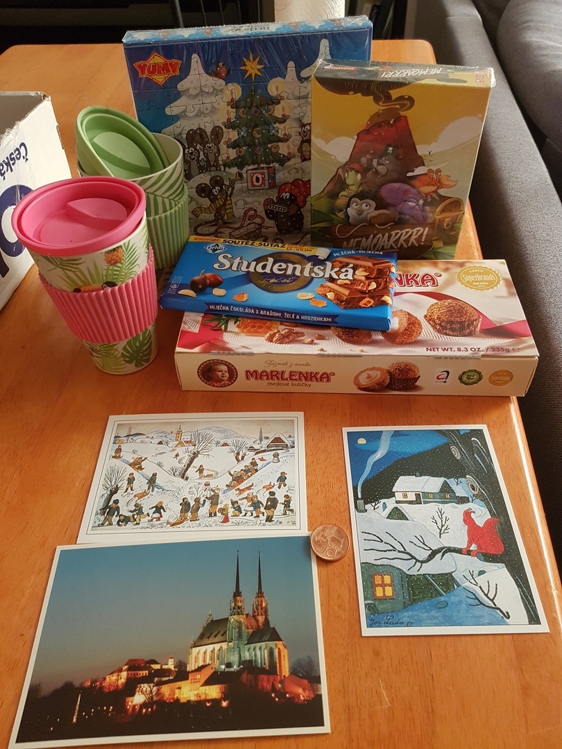 Report ADM Brno - Bod (from latecomers with the main exchange) - My, Gift exchange, , Gift exchange report, Secret Santa, Longpost