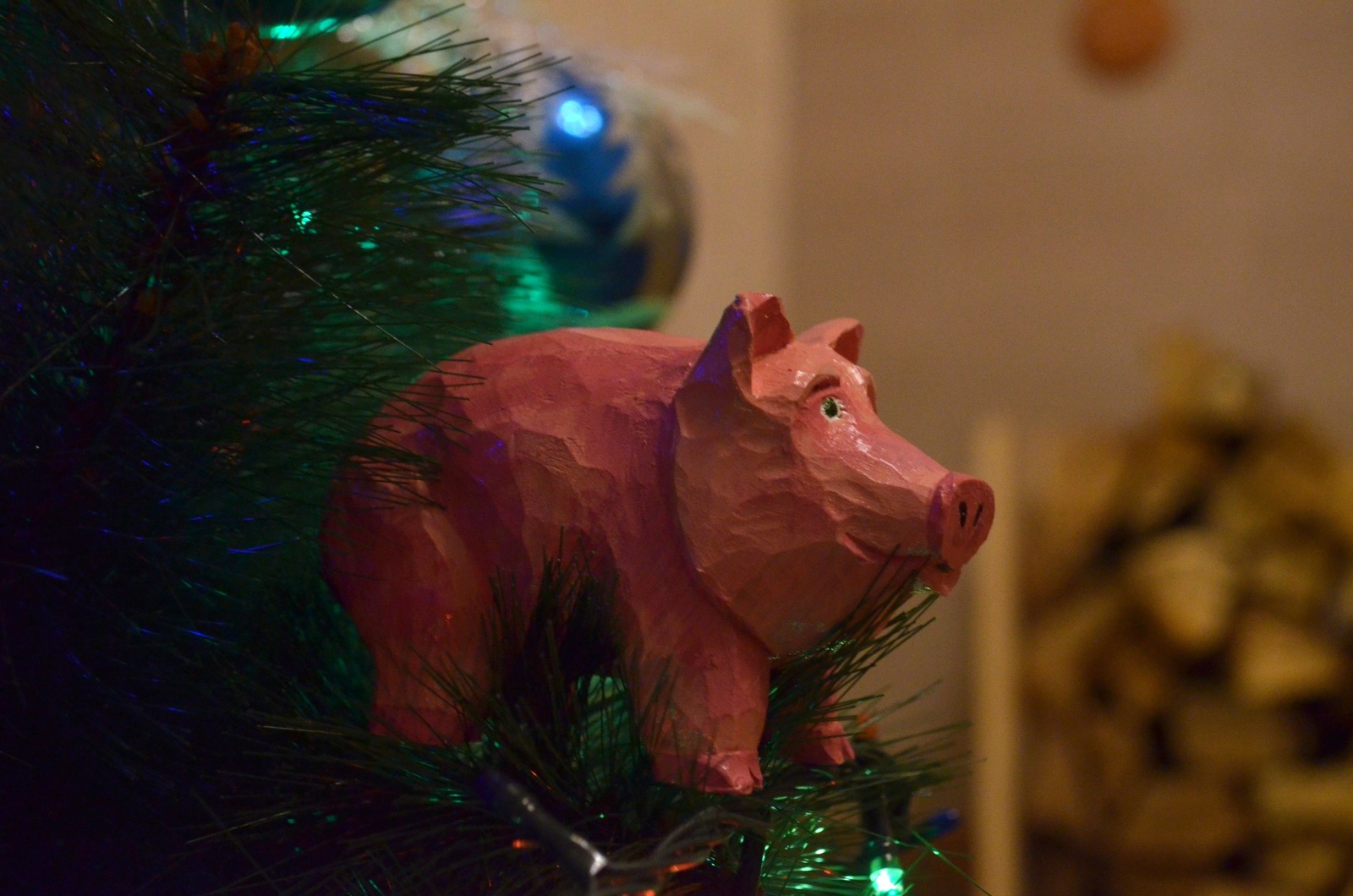 Pig - My, Wood carving, Handmade, Longpost