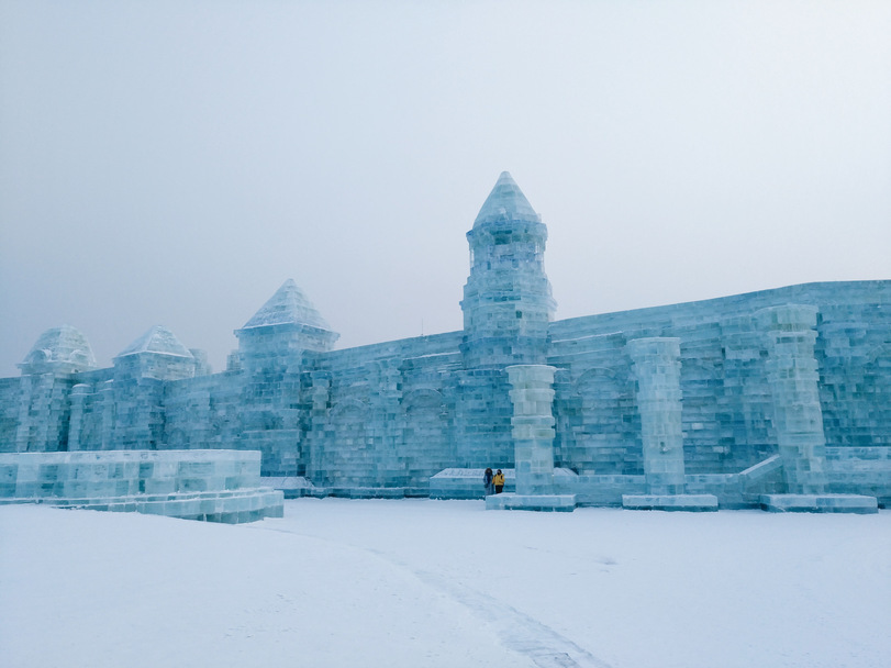 Snow and Ice Festival. - Harbin, Ice sculpture, Ice, China, The festival, , Longpost