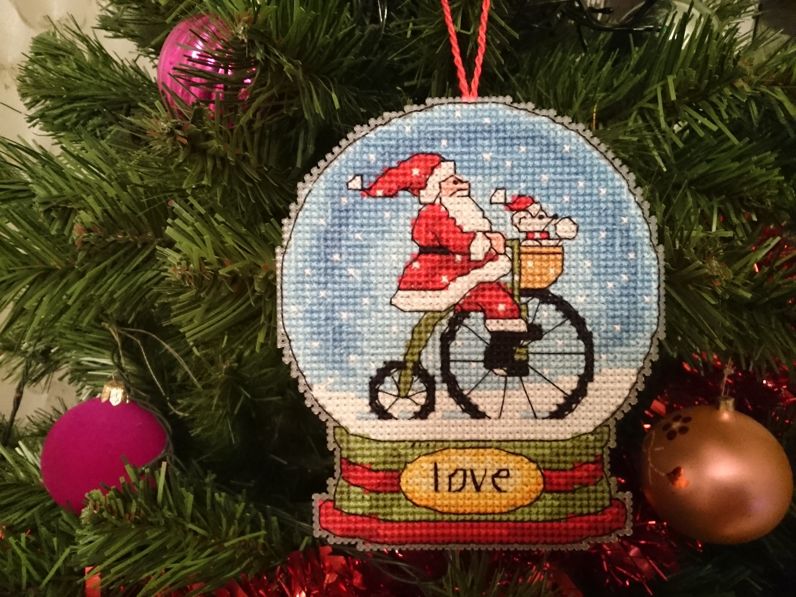 Cute additions to Christmas gifts - My, Cross-stitch, Hobby, Threads and needles, Floss, Embroidery, Needlework without process, Longpost