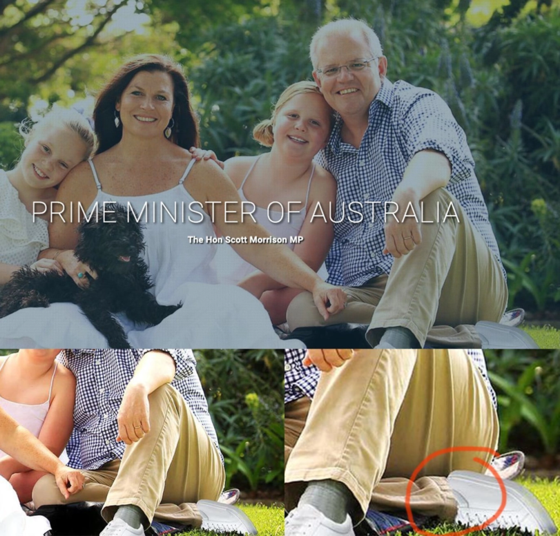 The two left feet of the Prime Minister of Australia - Photoshop, Longpost, 