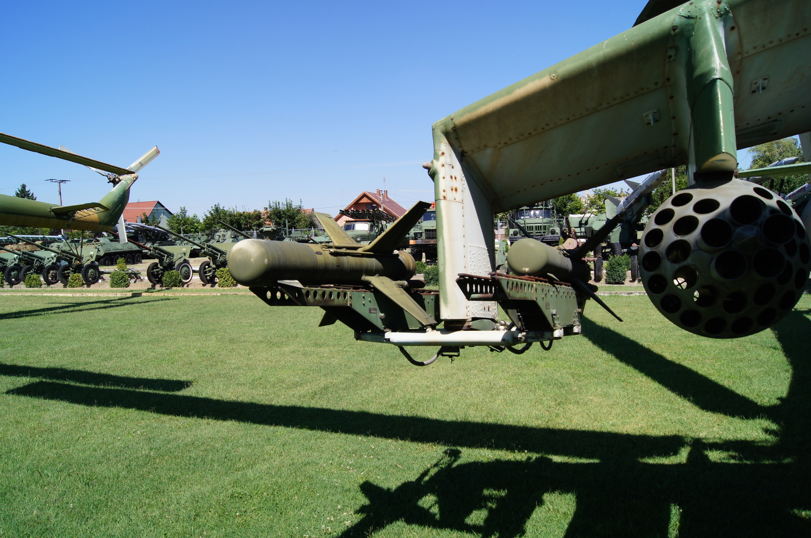 MI-24 in Kecel, Hungary. - My, Helicopter, Mi-24, Hungary, Longpost, Military equipment