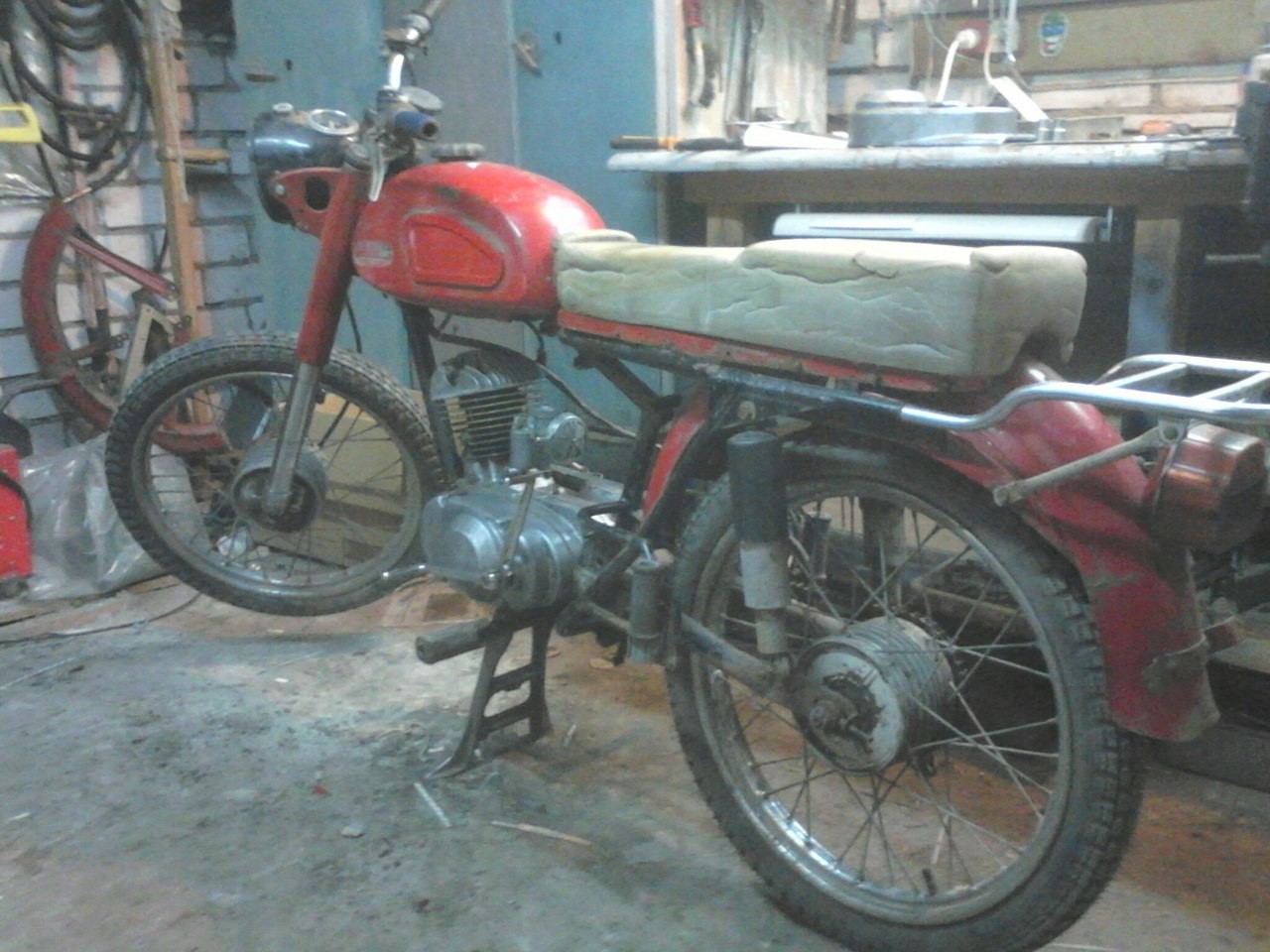 My Minsk from scrap metal - My, Minsk, Moto, Motorcycles, From dirt to Kings, Longpost