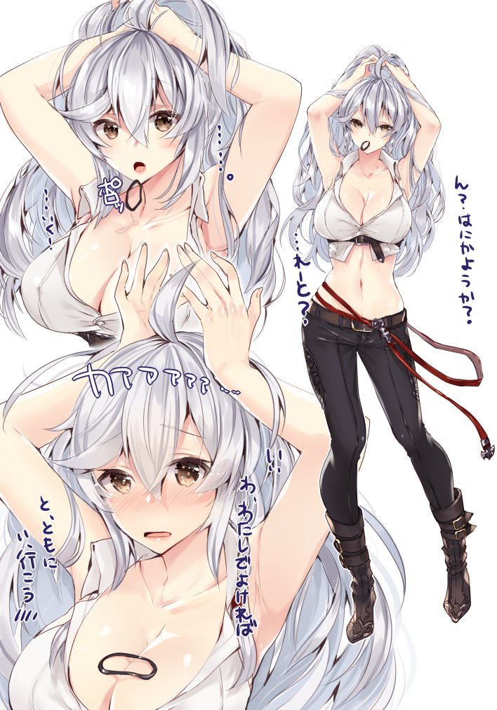 Shoukaku - NSFW, Kantai collection, Shoukaku, Boobs, Etty, Anime art, Anime, Art