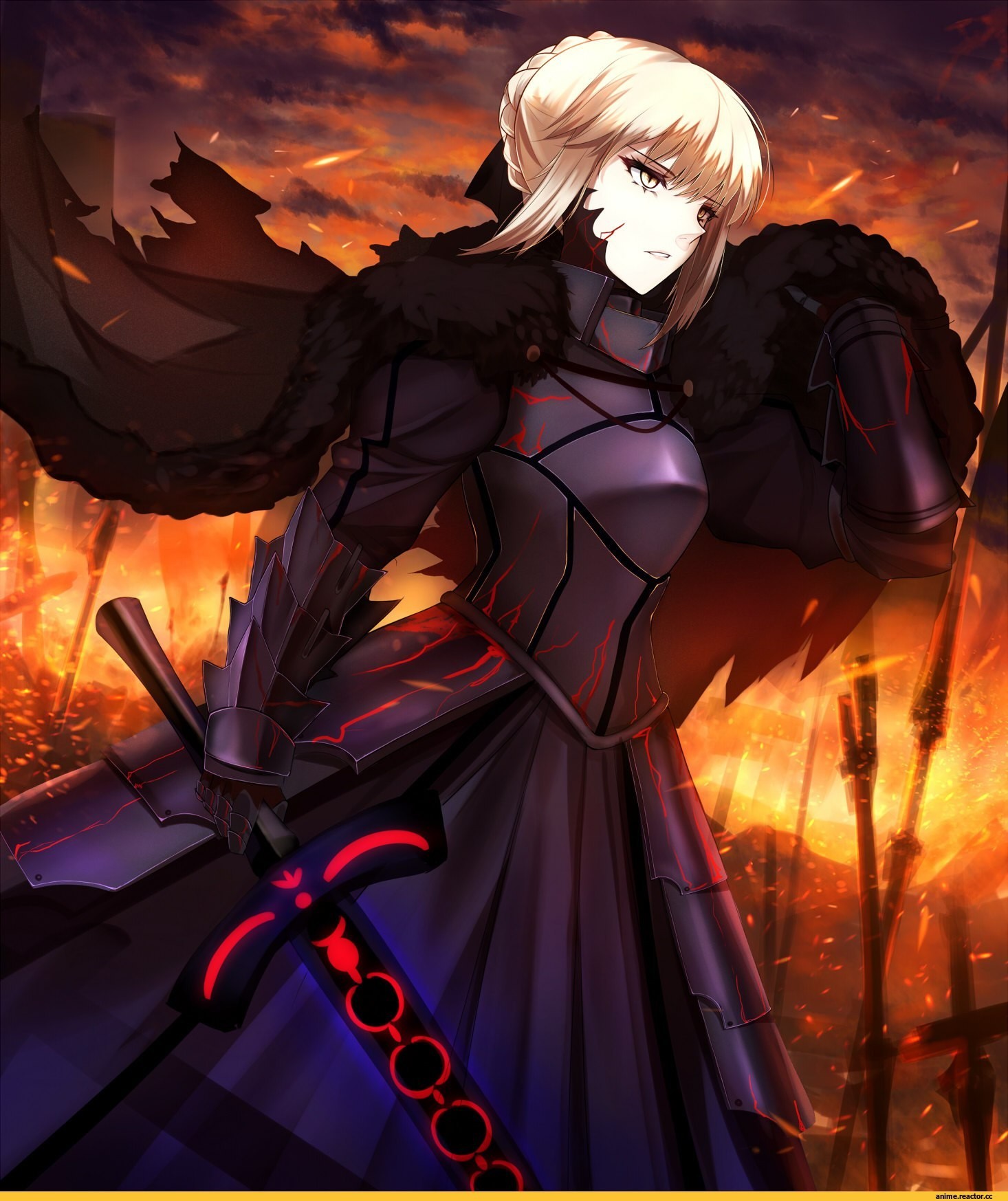 Fate's lover's stocks - Fate, Saber, Saber alter, Anime, Artoria pendragon, Longpost, Anime art