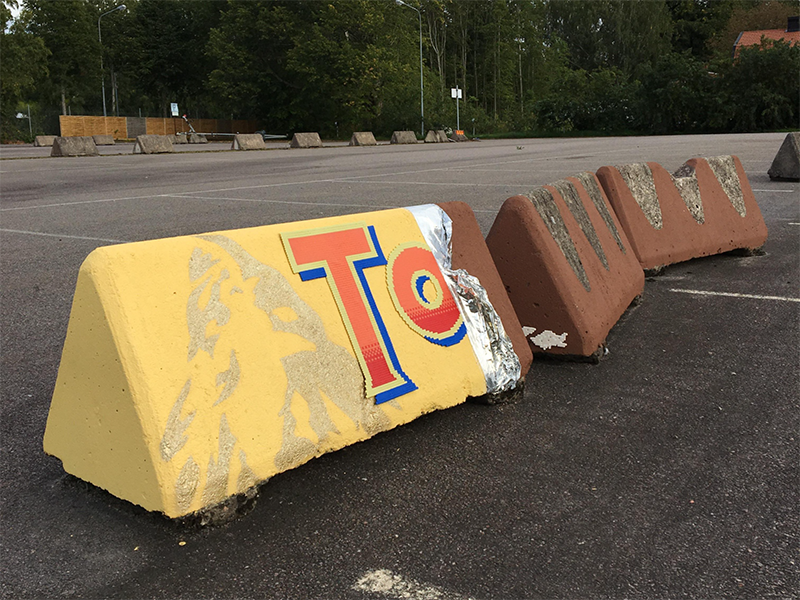 Toblerone street art - Toblerone, Шоколад, 9GAG, Стрит-Арт