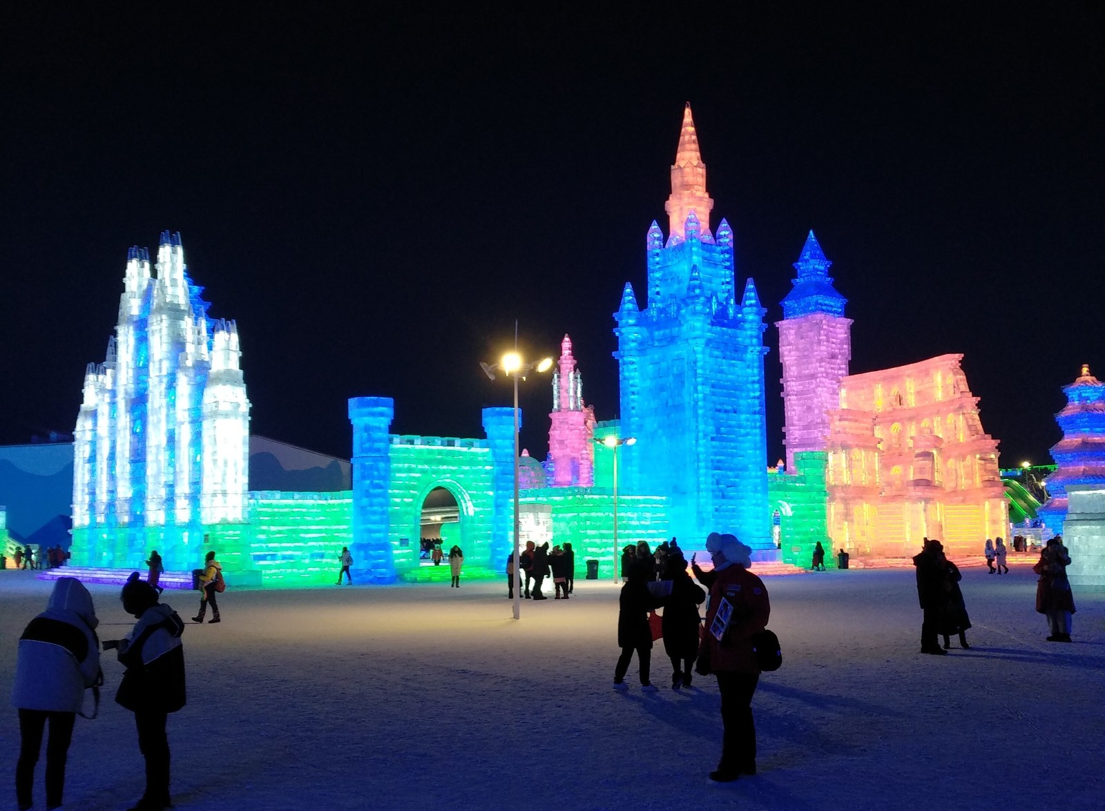 Harbin. ice city - My, Longpost, China, Tourism, Video