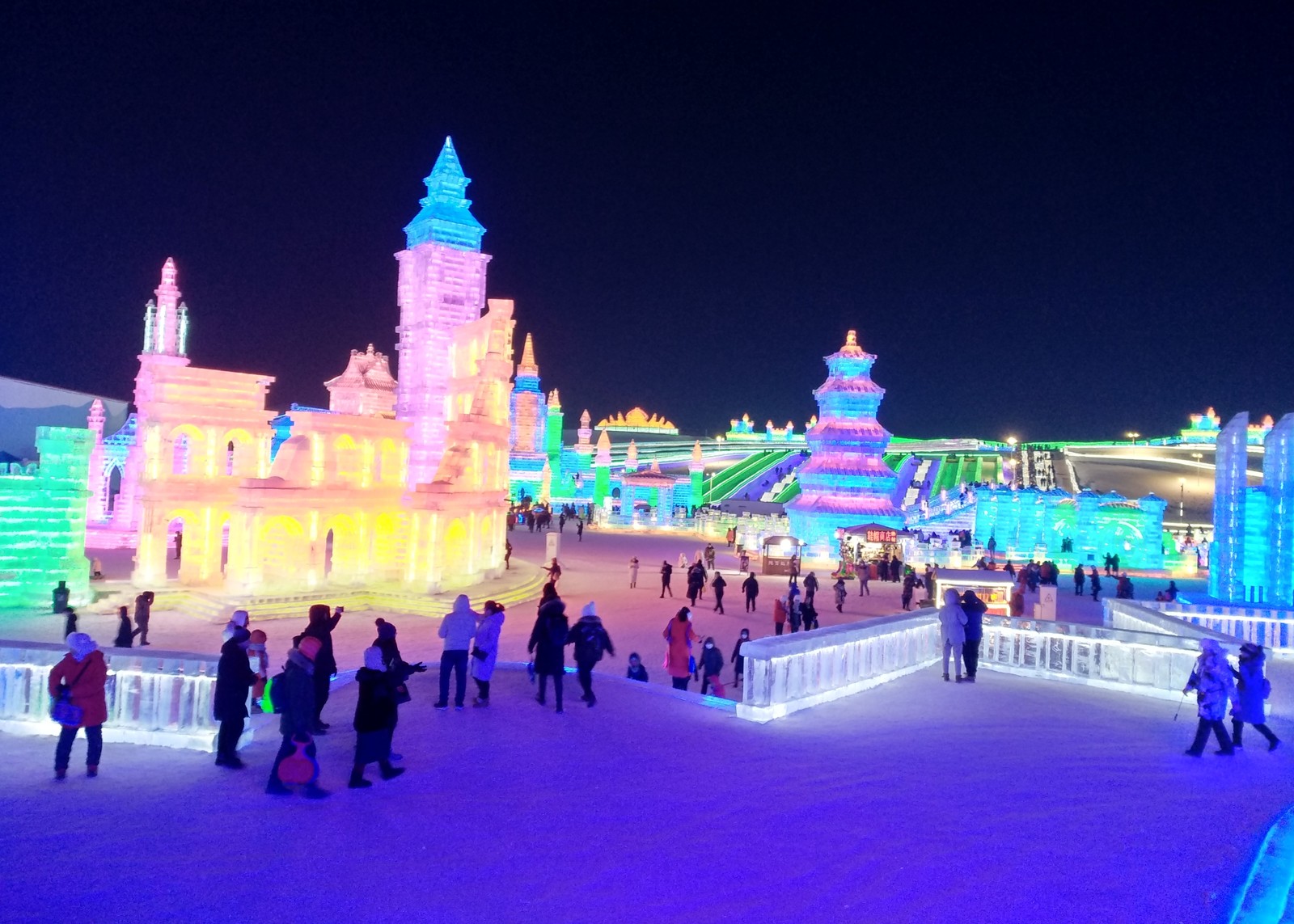 Harbin. ice city - My, Longpost, China, Tourism, Video