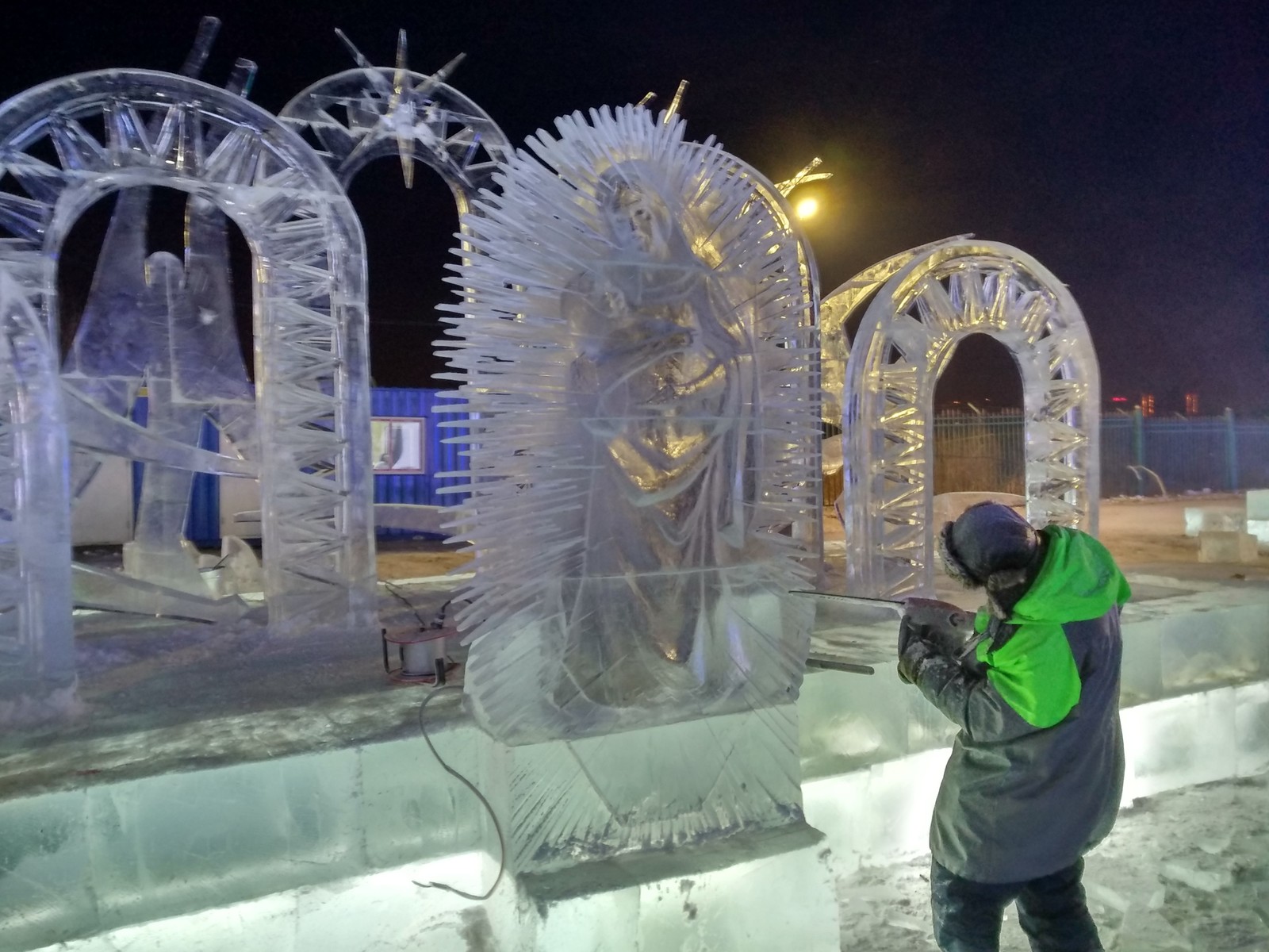 Harbin. ice city - My, Longpost, China, Tourism, Video