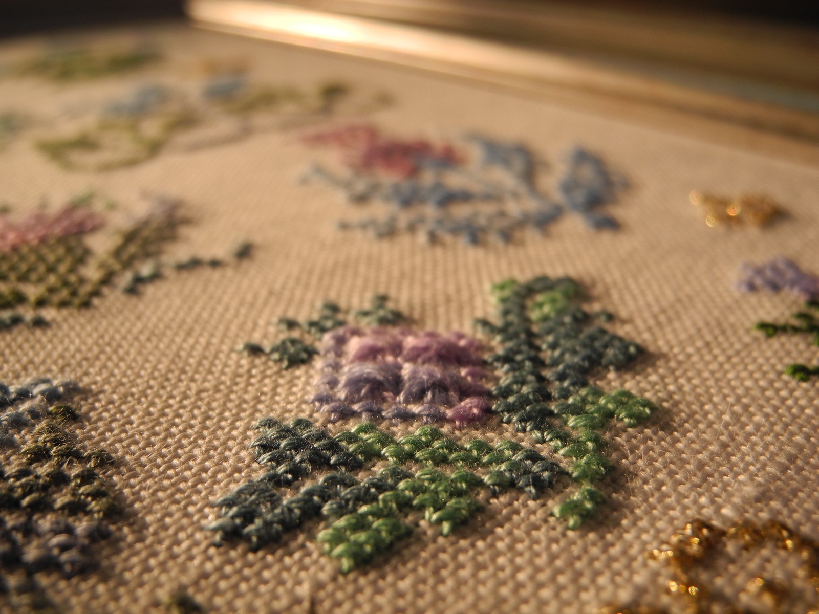 King Thistle - My, Embroidery, Needlework without process, Longpost, Thistle