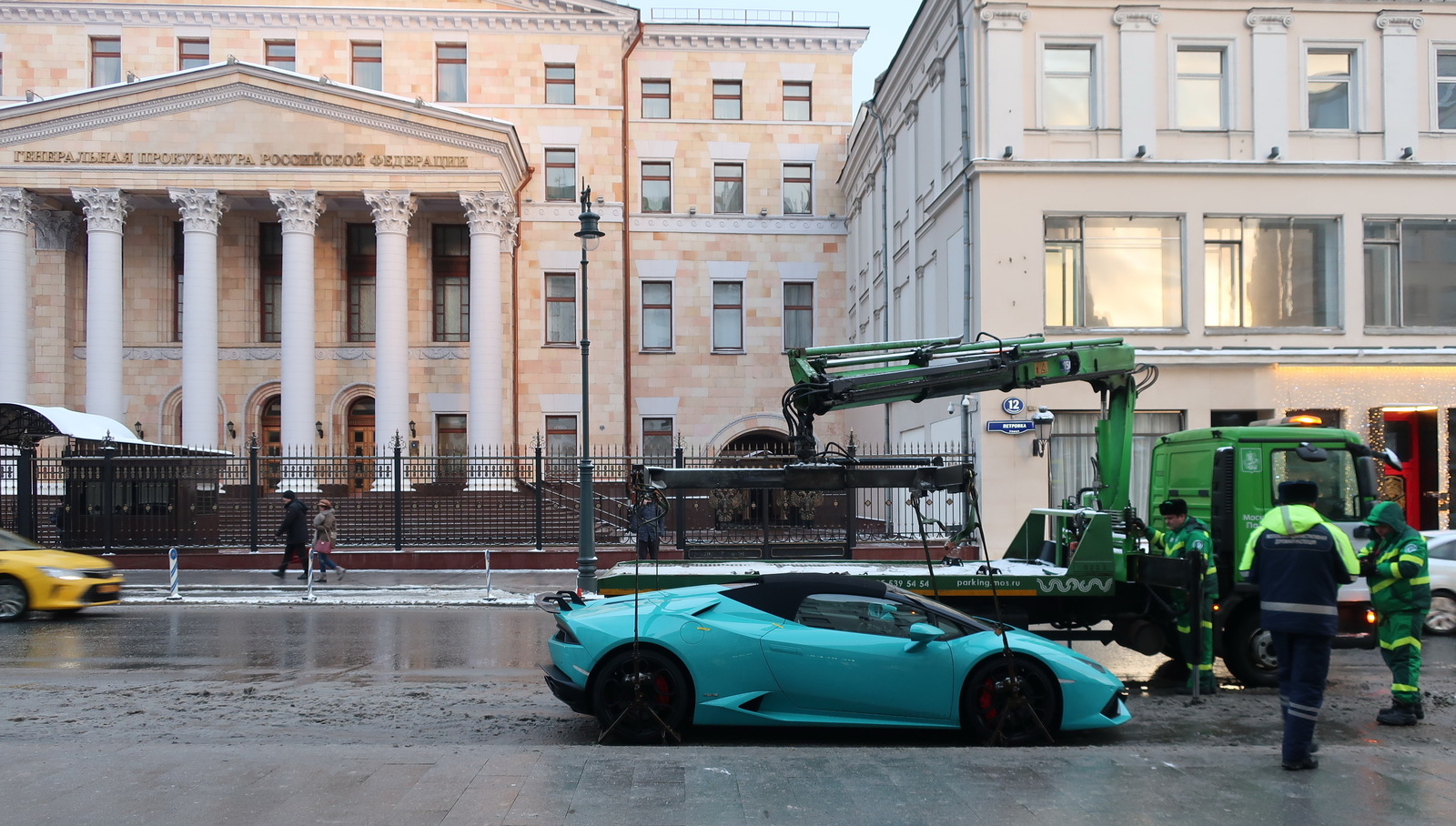 Хороший улов - Моё, Эвакуатор, Авто, ДПС, Прокуратура, Lamborghini