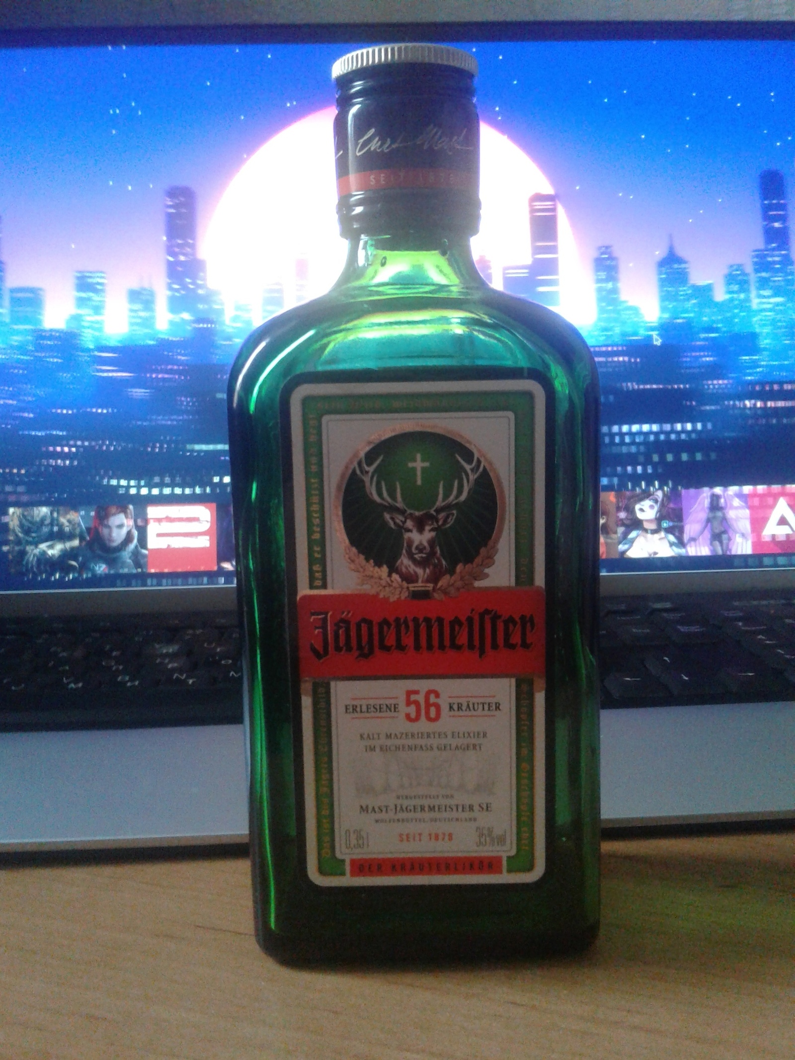 Singed Jagermeister - My, , Jagermeister, Alcohol, Longpost