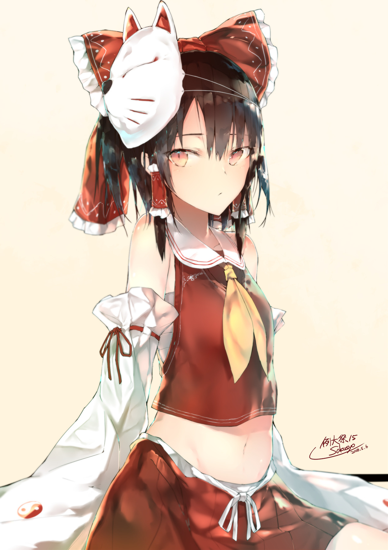 Anime Art №1579 - Аниме, Anime Art, Touhou, Hakurei Reimu