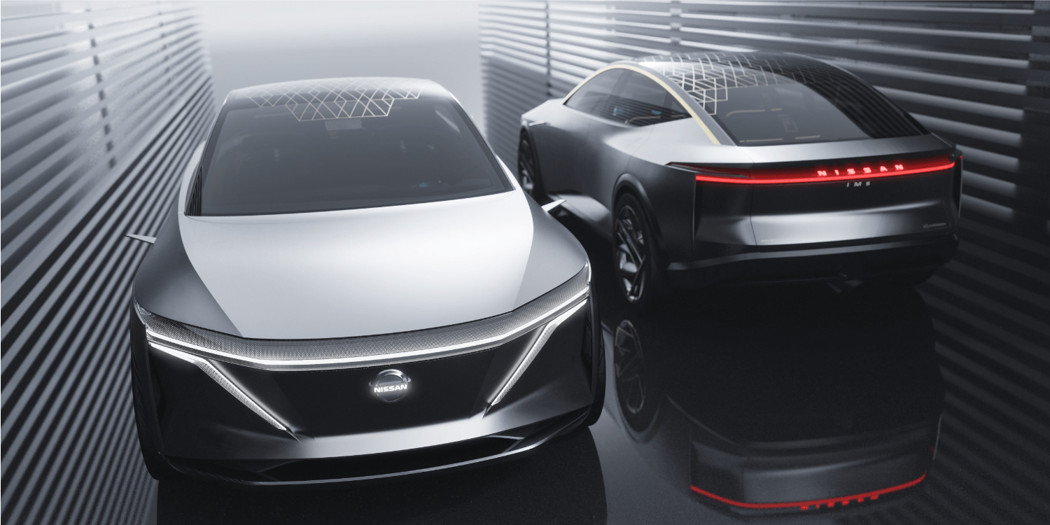 Nissan IMs concept unveiled, sports sedan with unique rear seat - My, Nissan, , , Electric car, , Video, Longpost