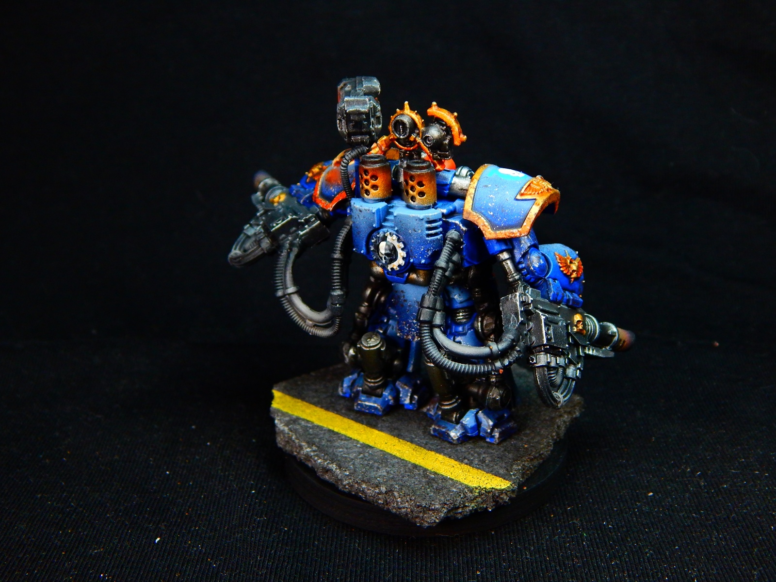 Space Marine Centurions - My, Warhammer 40k, Wh painting, Wh miniatures, Ultramarines, Miniature, Painting miniatures, Longpost