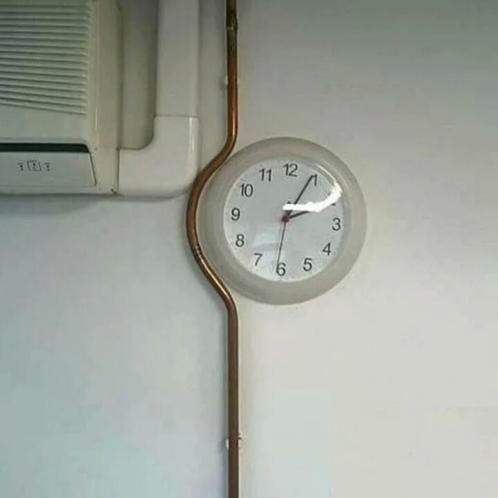 It's not meant to be - Clock, Pipe, 