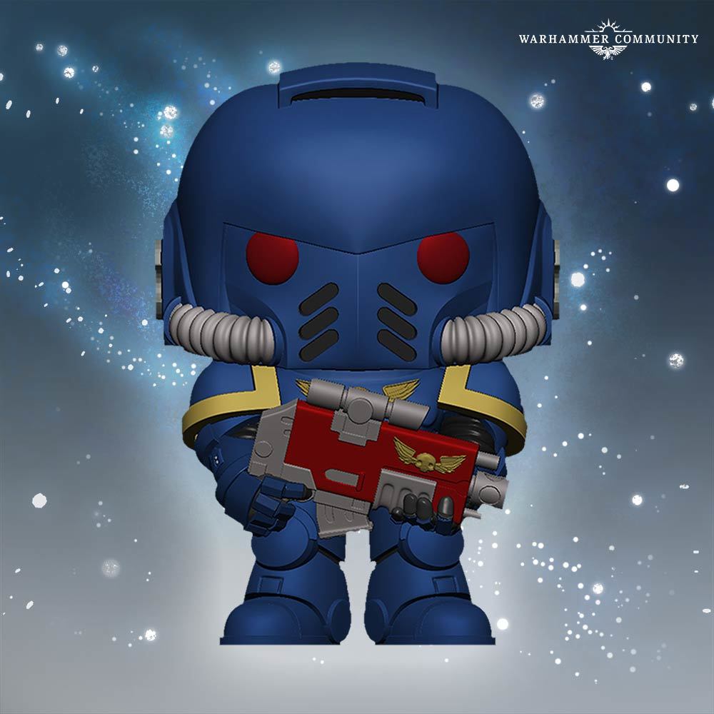 funko pop. Now with the taste of spacemarines. - Warhammer 40k, Funko POP, Funko, Figurine, Longpost, Video, Wh News, Figurines