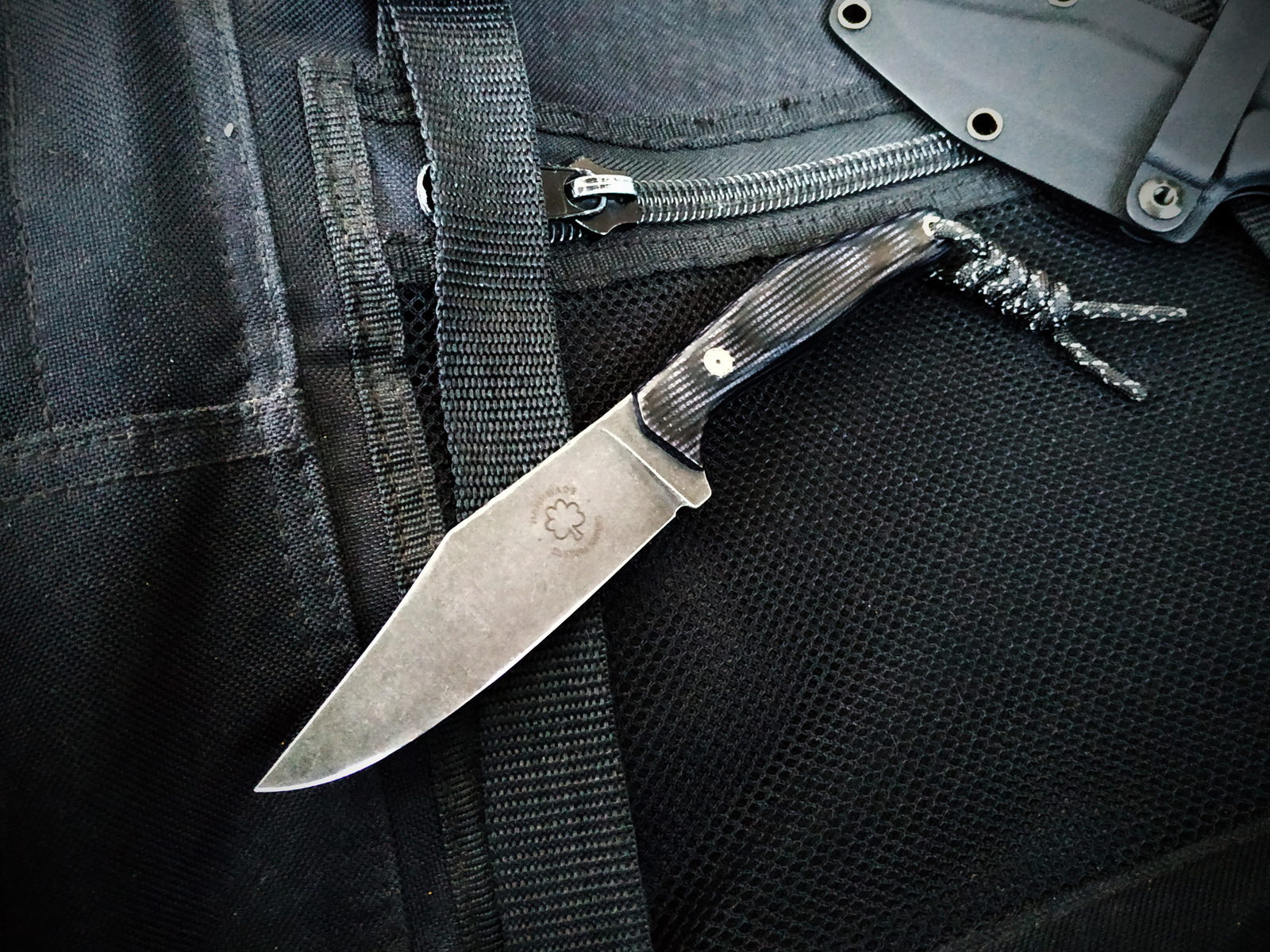 Apache - a faithful assistant to a tourist or hostess - My, Handmade, Handmade, EDC, Knife, Fixed, Skinner, Sheath, Longpost, Needlework without process