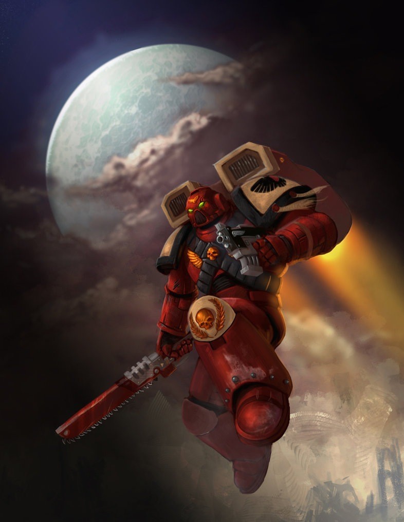 Blood ravens - Warhammer 40k, Blood ravens, Space Marine, Longpost