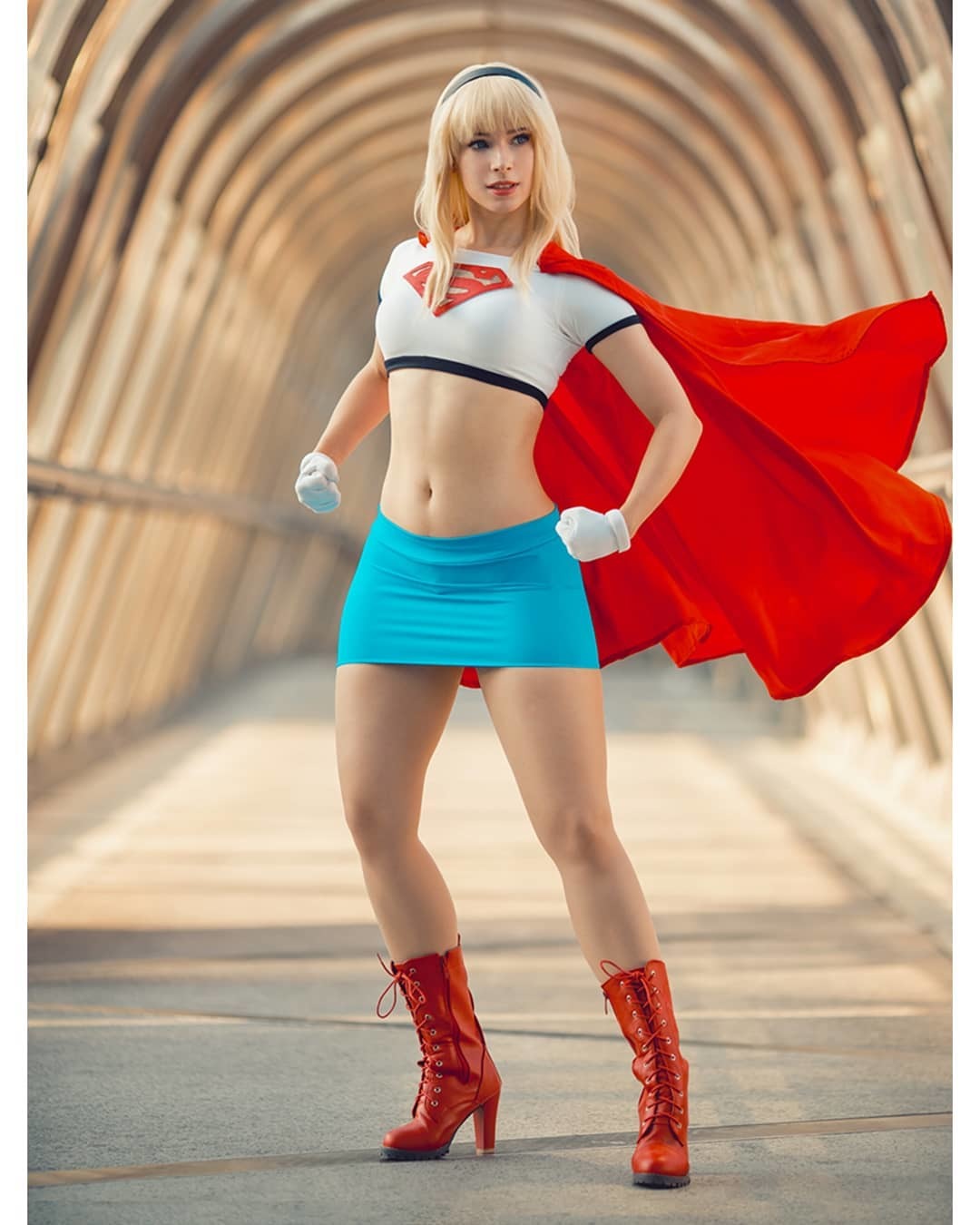 Supergirl  ( Enji Night ) - Enji Night, Косплей, Косплееры, Костюм, Супергерл, Длиннопост