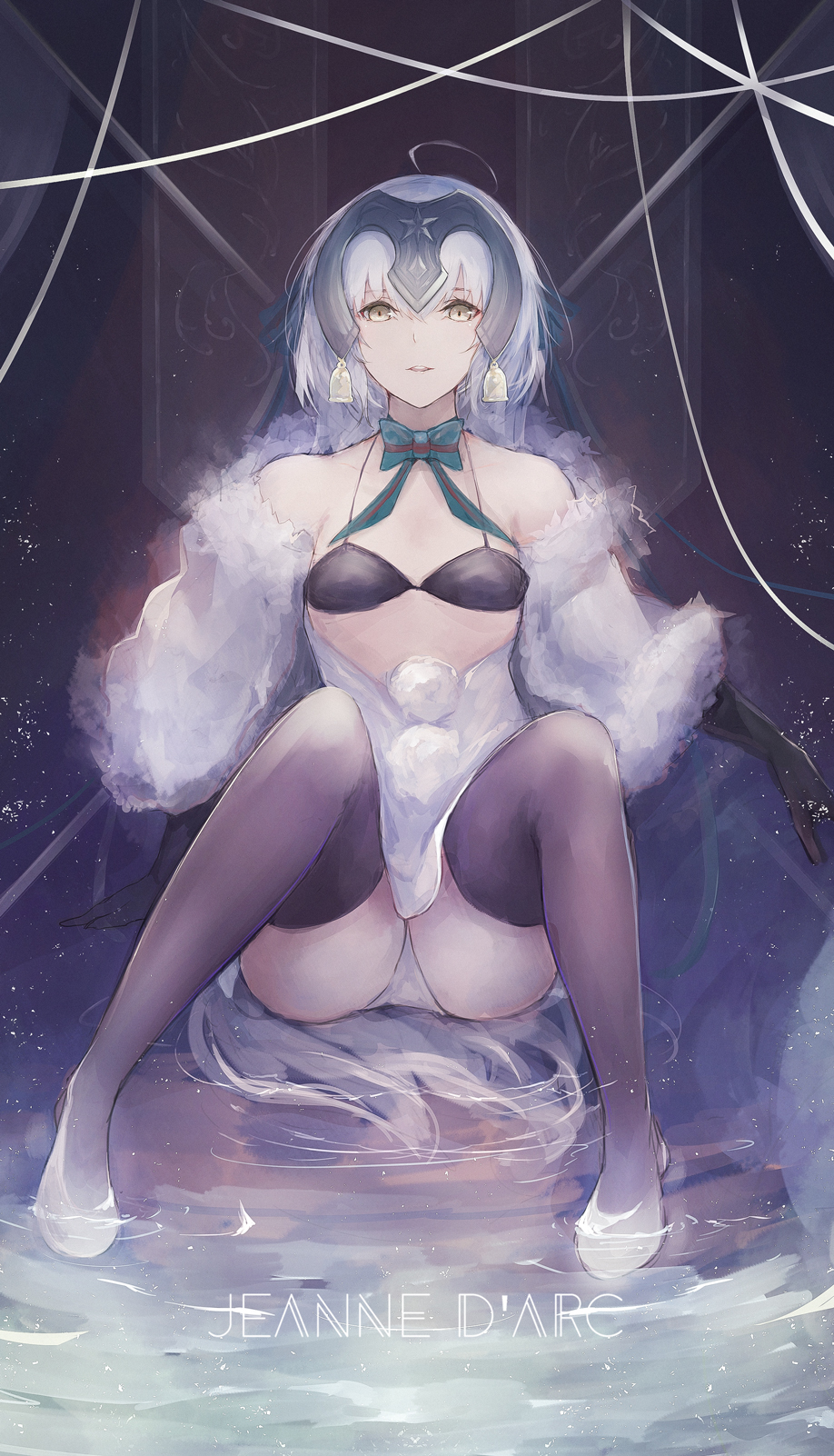 Jeanne d'Arc Alter (Santa Lily) - Anime, Anime art, Fate grand order, Jeanne alter, , Marumoru