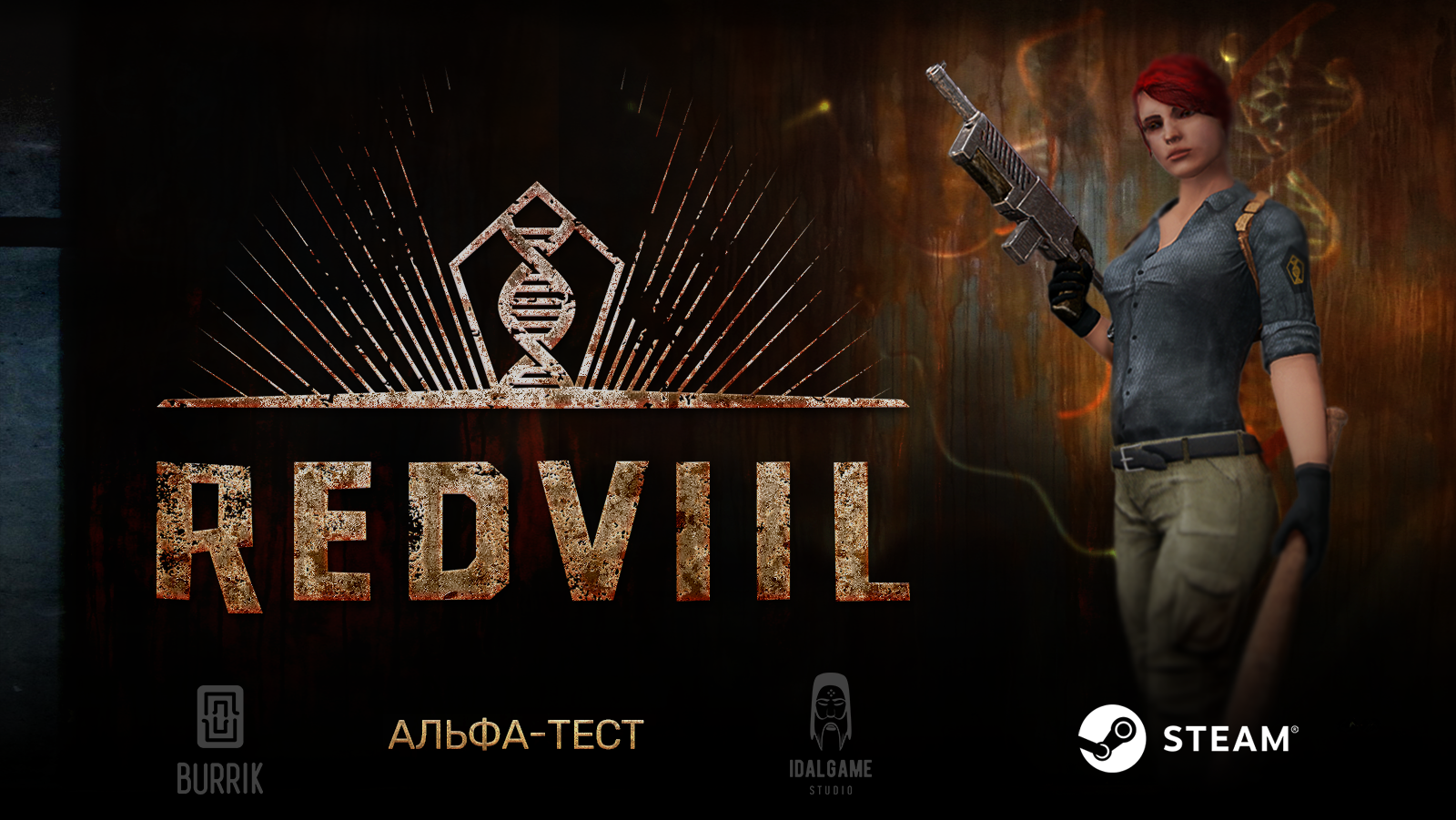 Redviil 3rd month of development - My, Redviil, Gamedev, Gameplay, Alpha, Video, GIF, Longpost