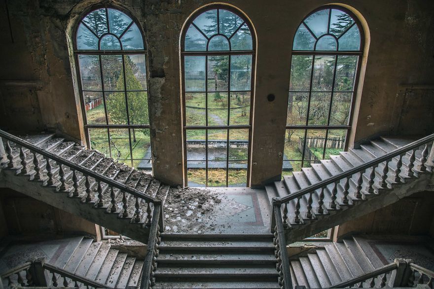 Abandoned Soviet sanatorium in Tskhaltubo - Georgia, the USSR, Abandoned, Longpost