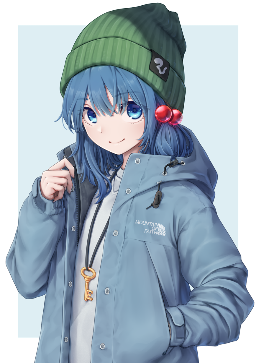 Kawashiro Nitori - Touhou, Anime Art, Аниме, Kawashiro Nitori, Dtvisu