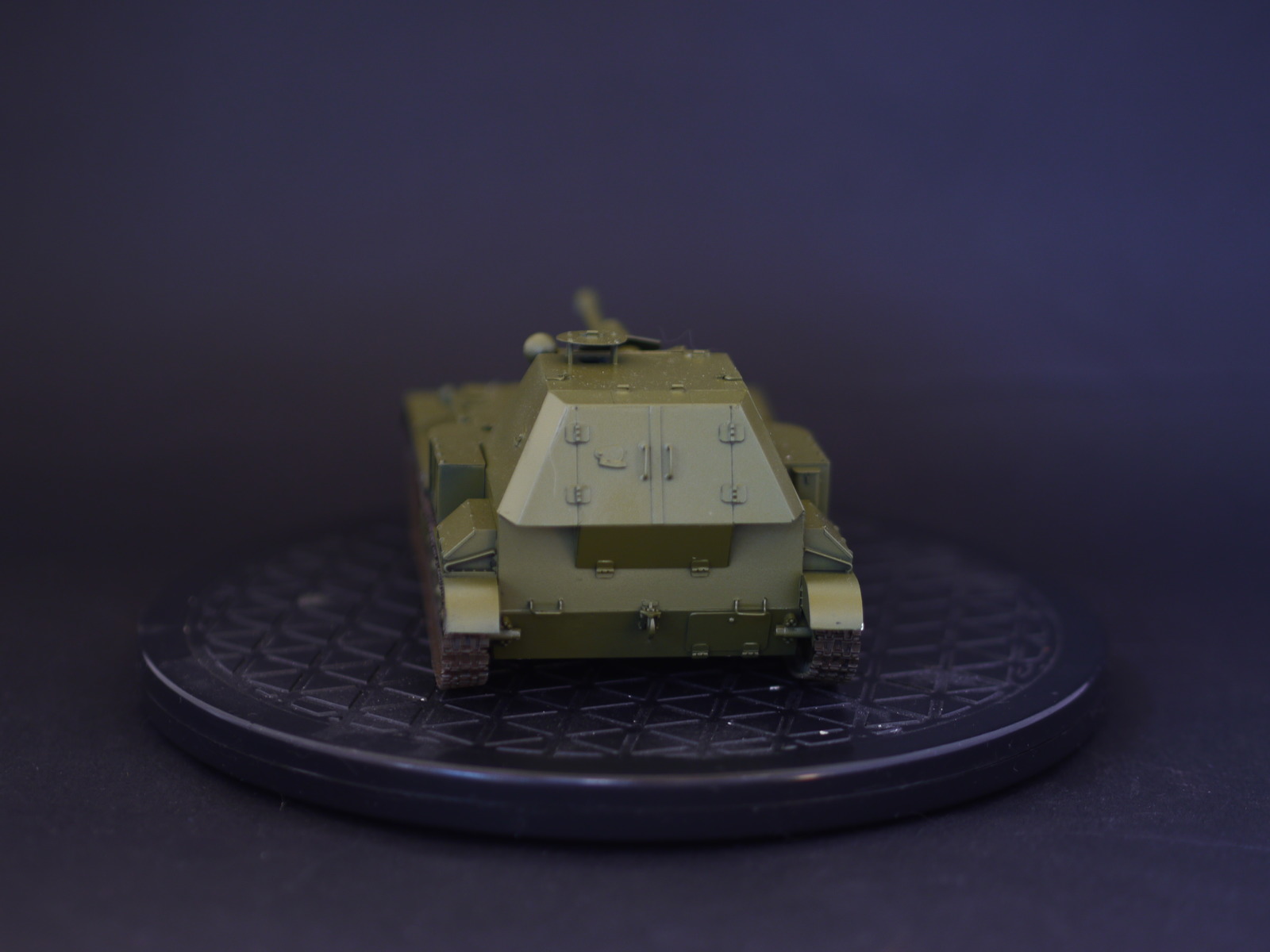 SU-76. - My, , Stand modeling, Su-76, Longpost