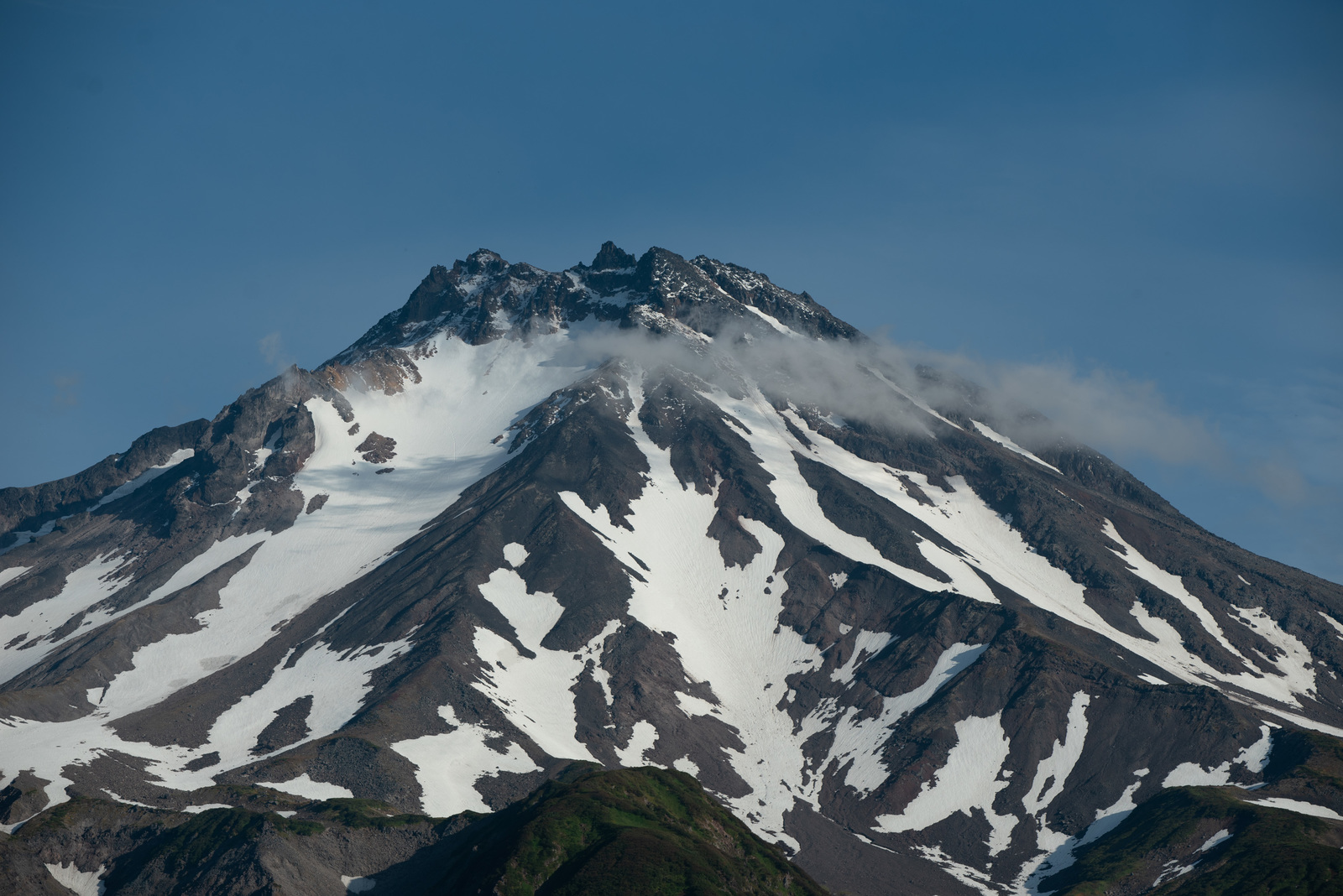 Kamchatka and its wonders - My, Kamchatka, The photo, The mountains, Dog, Alaskan Malamute, Longpost