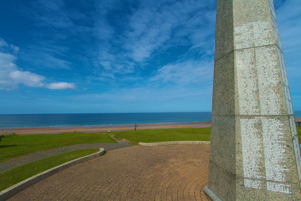 Мемориальный комплекс на месте высадки союзников.  Нормандия (Memorial d'Omaha beach. Normandie) - Моё, Нормандия, Высадка в нормандии, Мемориал, Франция, Omaha beach, Длиннопост