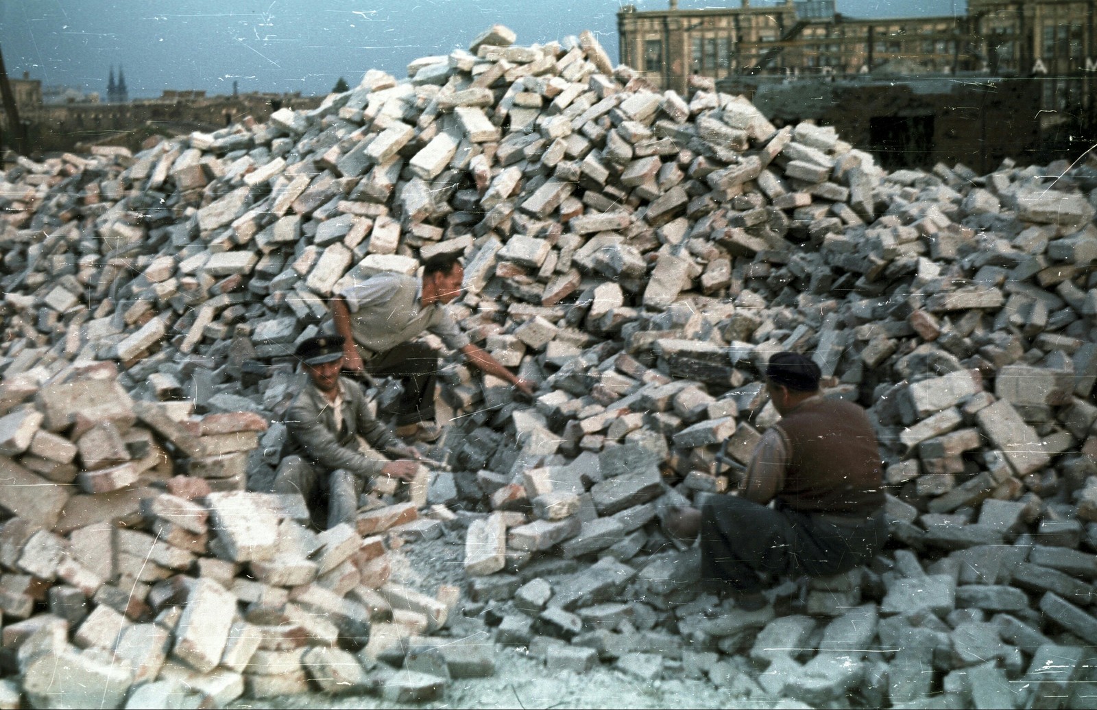 Hungarian capital and environs in 1959 - Historical photo, Budapest, Hungary, Longpost