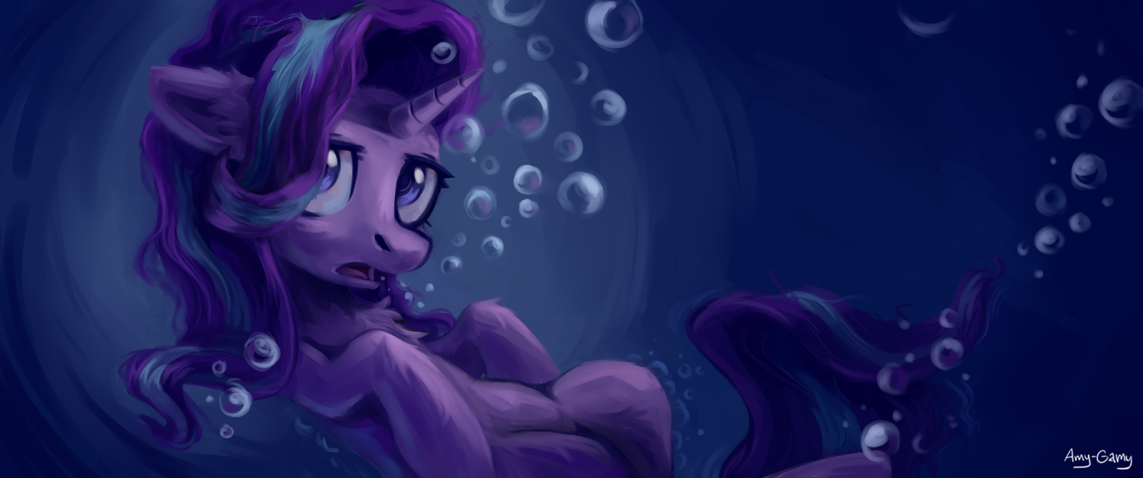 Under water - My little pony, Starlight Glimmer