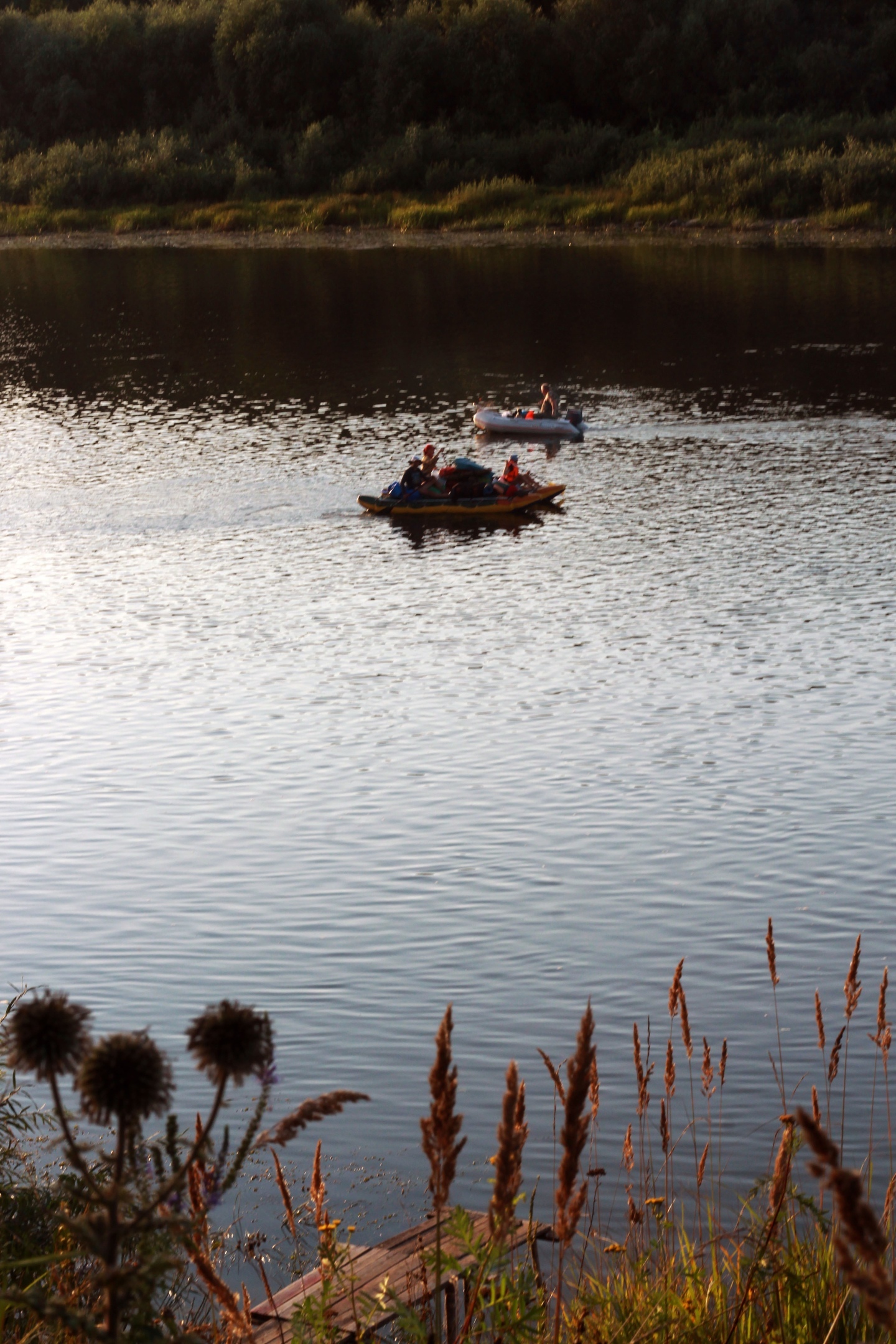 Evening fishing is great - My, Nature, The photo, Fishing, Oka, River, beauty, Summer, Longpost