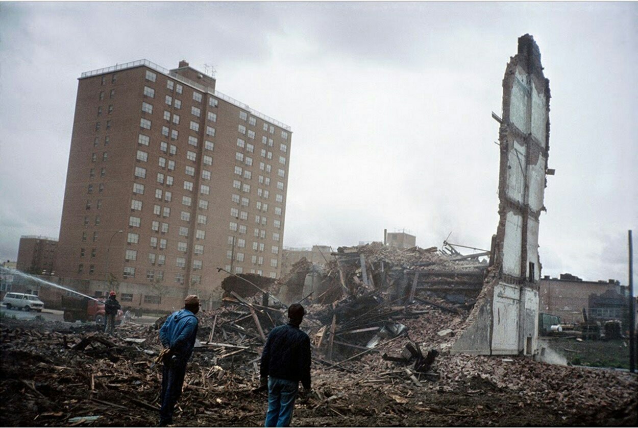 Detroit-like New York, 70s and 80s - Historical photo, New York, USA, Longpost